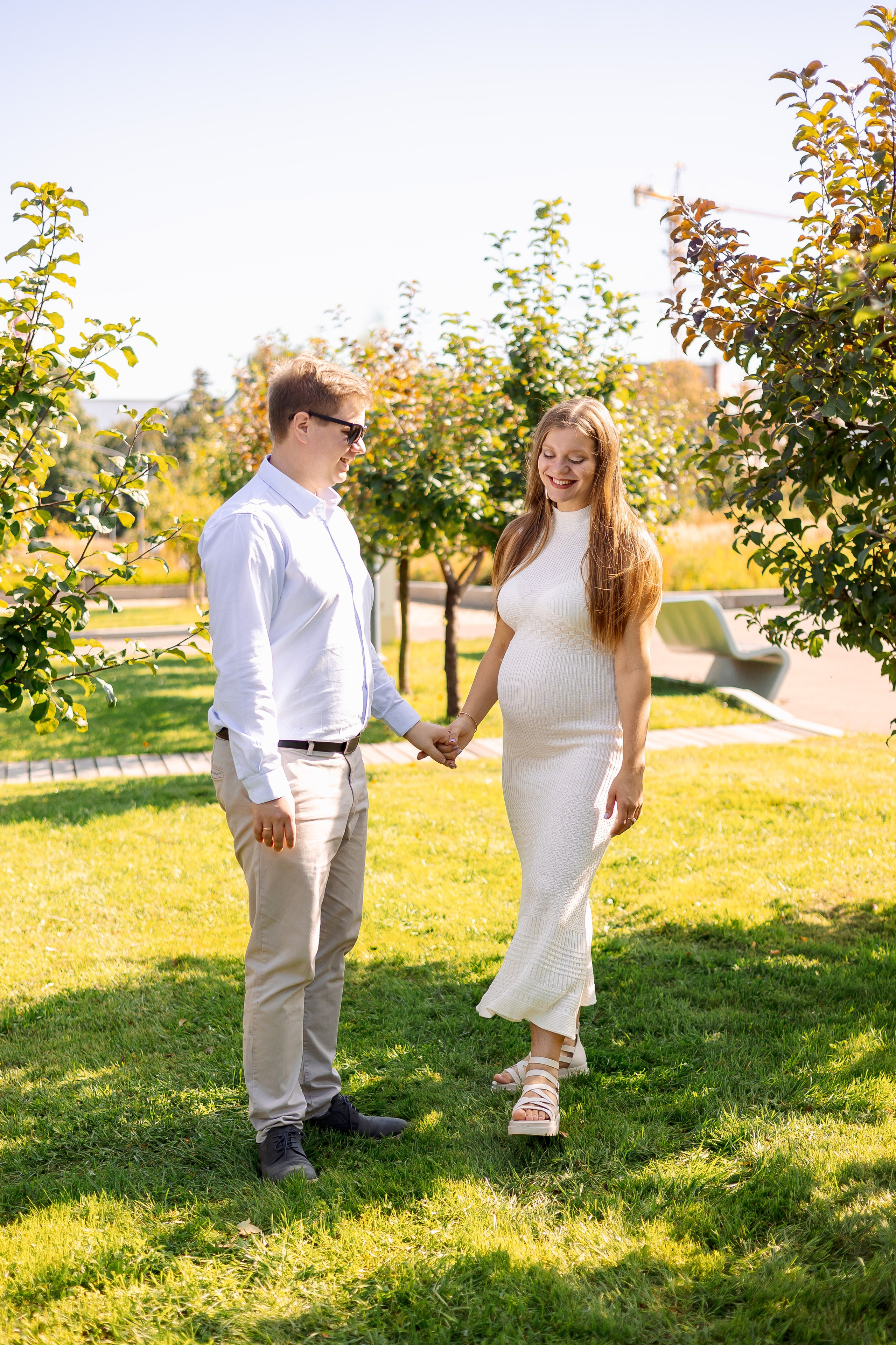 Семейная история в парке. Семейный Фотограф в Москве Евгения Симоненко