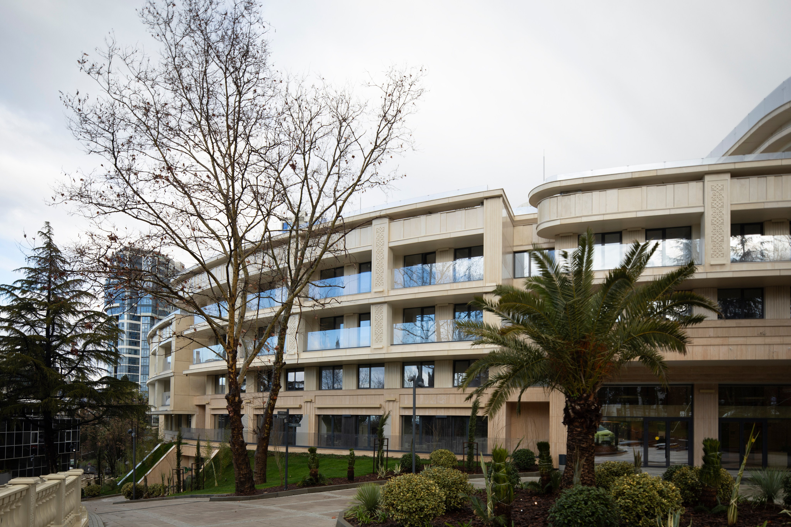 Grand Cascade фасад. Персональный фотограф Москва