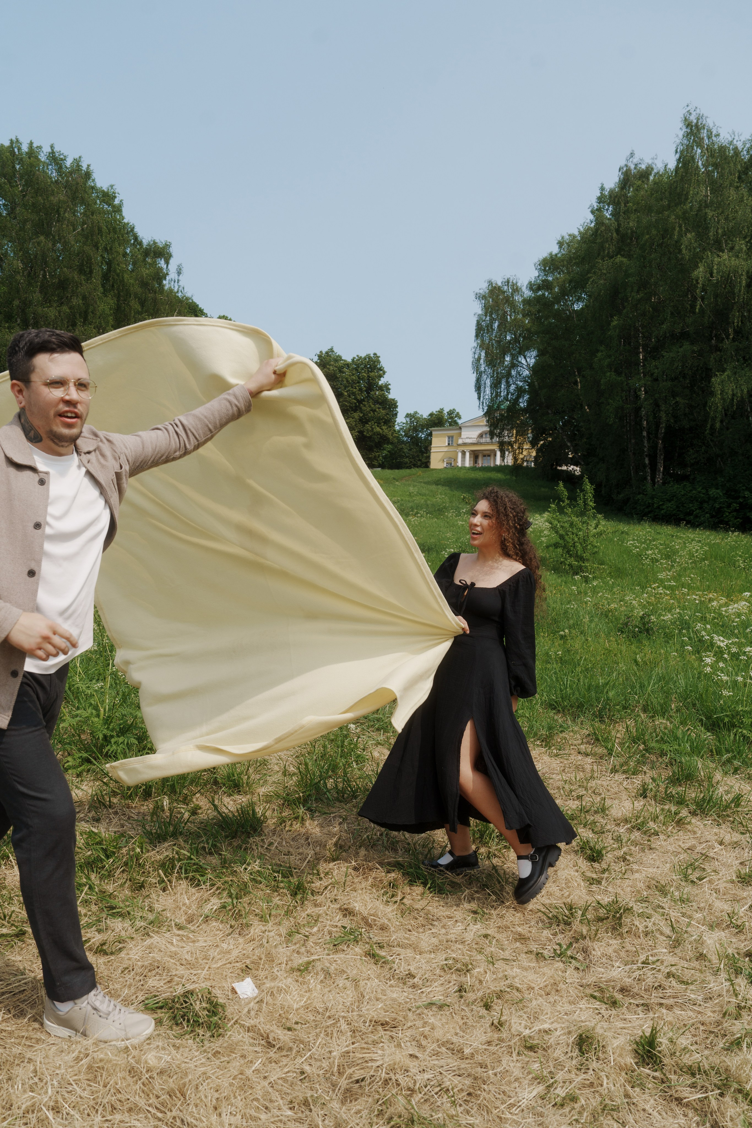 Love Story Олега и Майи в Московском парке. Саша Потапкин Фотограф. Сочи, Екатеринбург, Москва