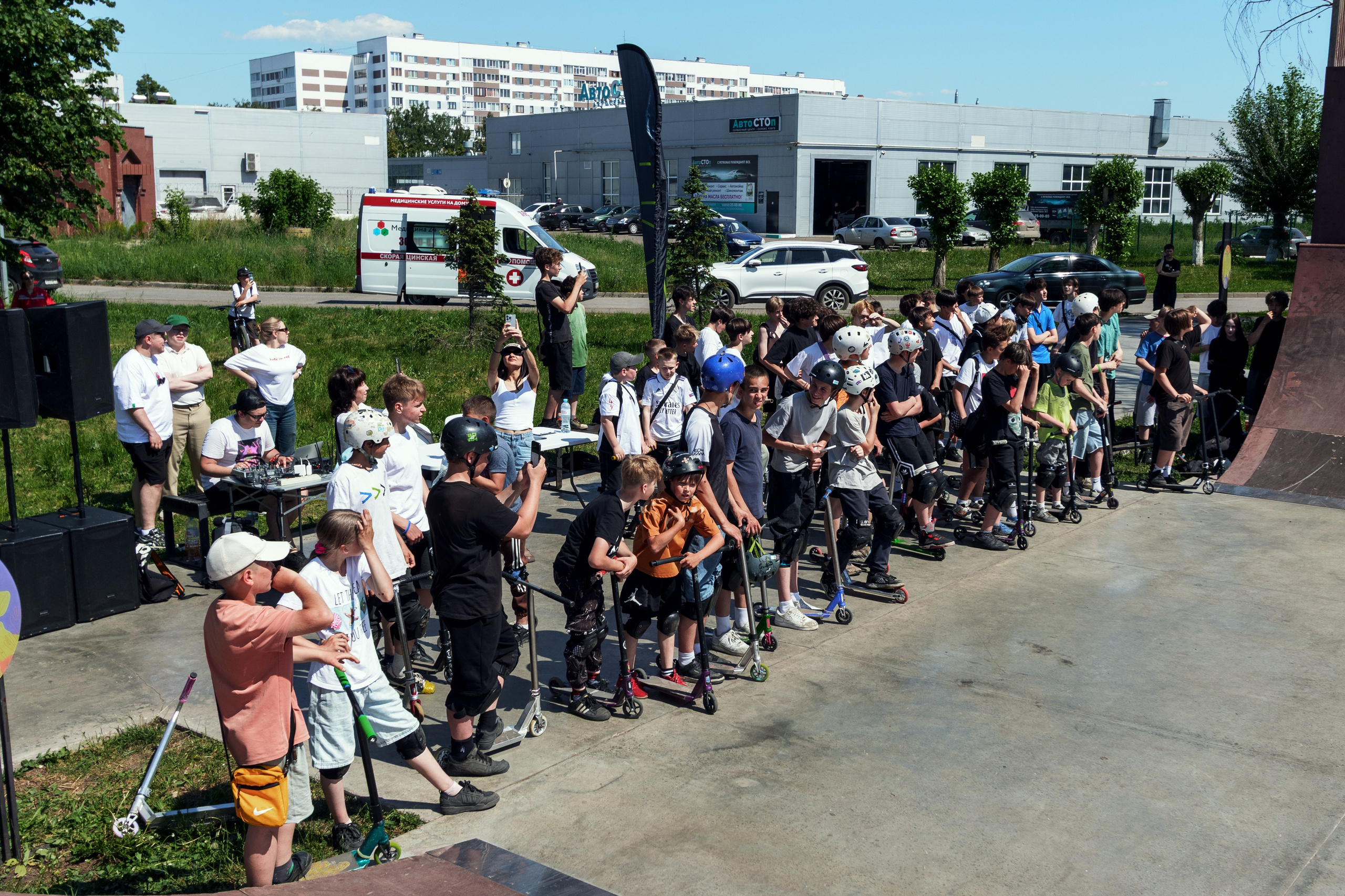 Открытие парка. Design Muginov