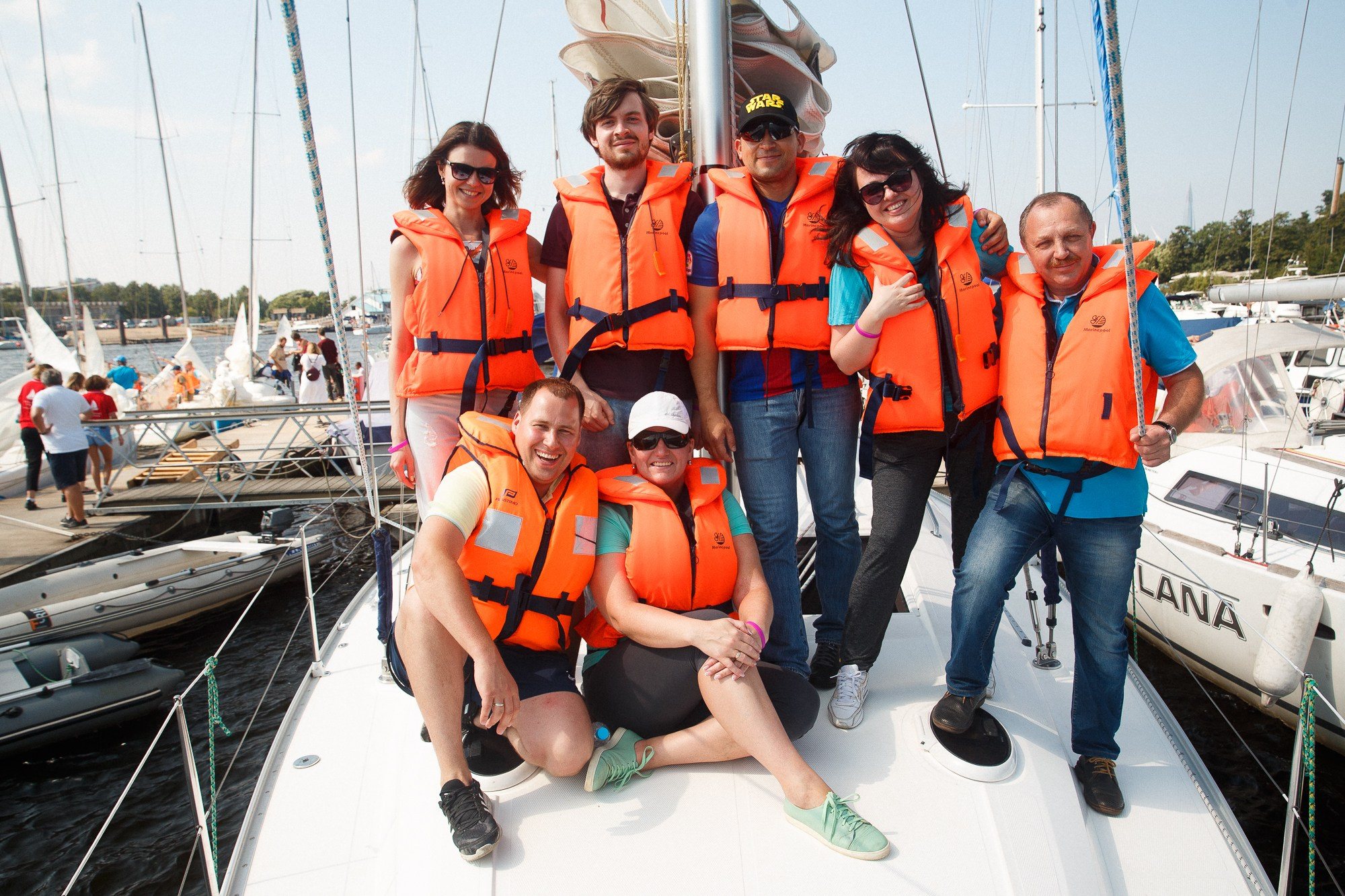 Парусная регата. Рабочая сторона — бизнес портрет и репортаж в Санкт-Петербурге