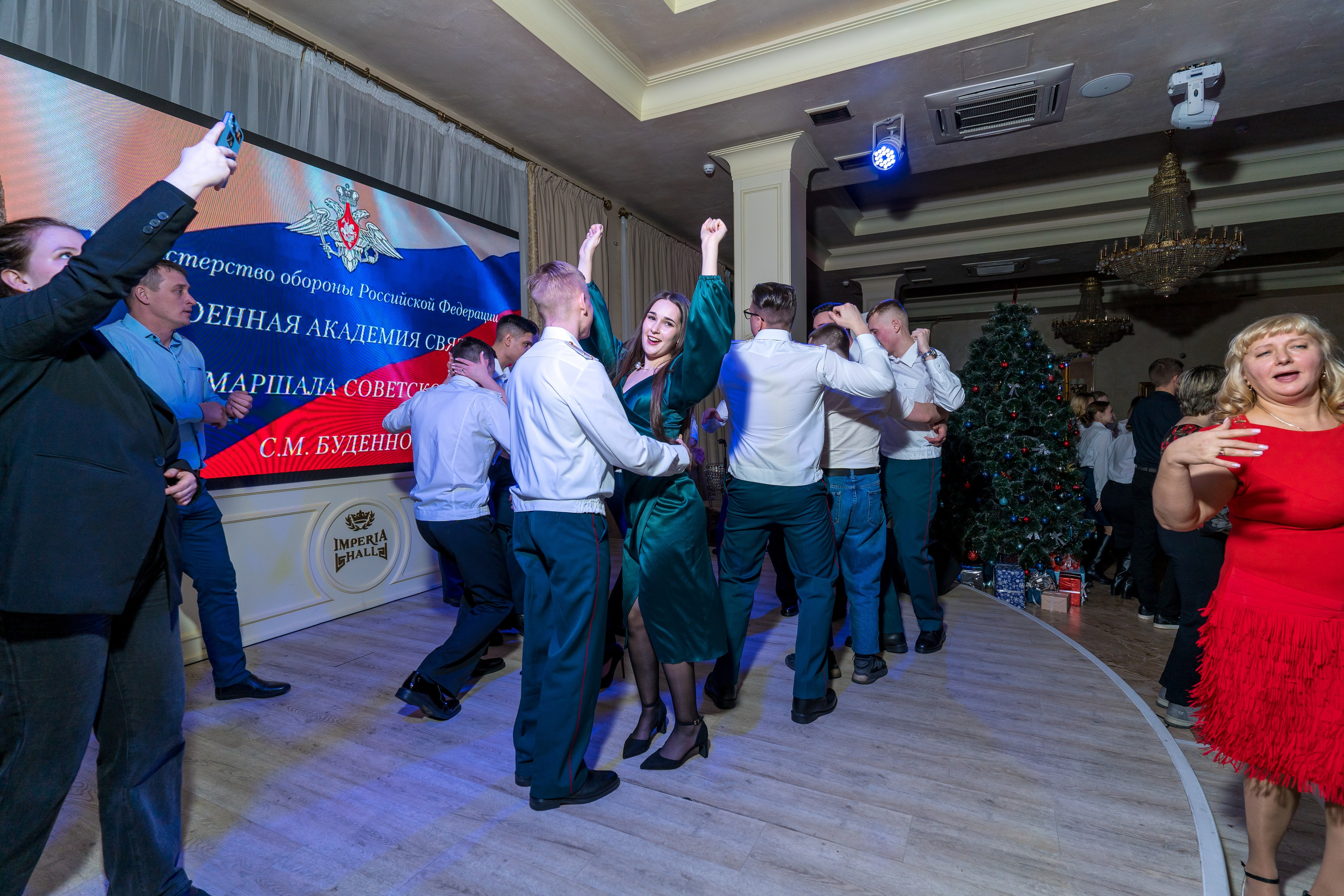 Фотосъемка выпуска военной академии и вручение дипломов