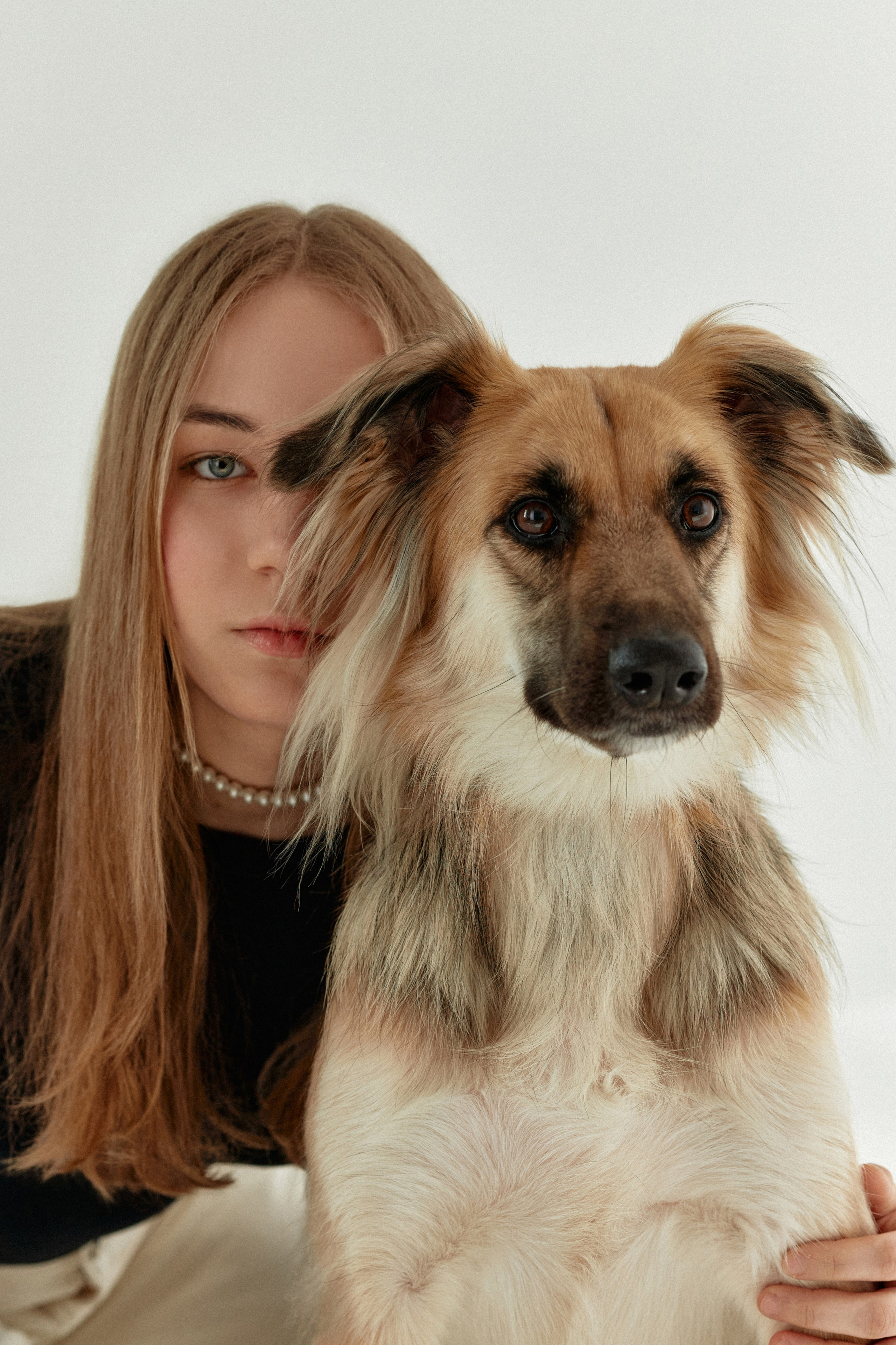 Фотосессия с собакой. Сестры Карабаза. Фотографы и ретушеры в Москве и Санкт-Петербурге