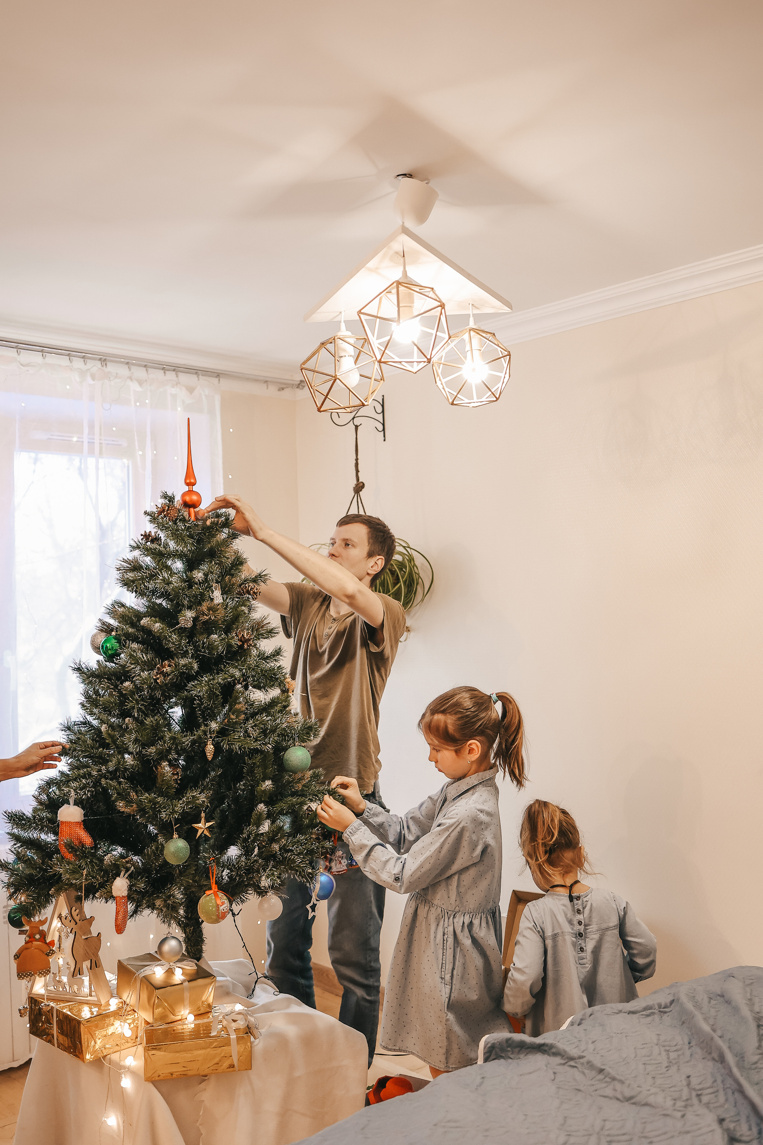 Новый год дома. Фотограф Алена Малинина в Санкт-Петербурге Пушкин Питер СПб Семейные и детские фотосессии