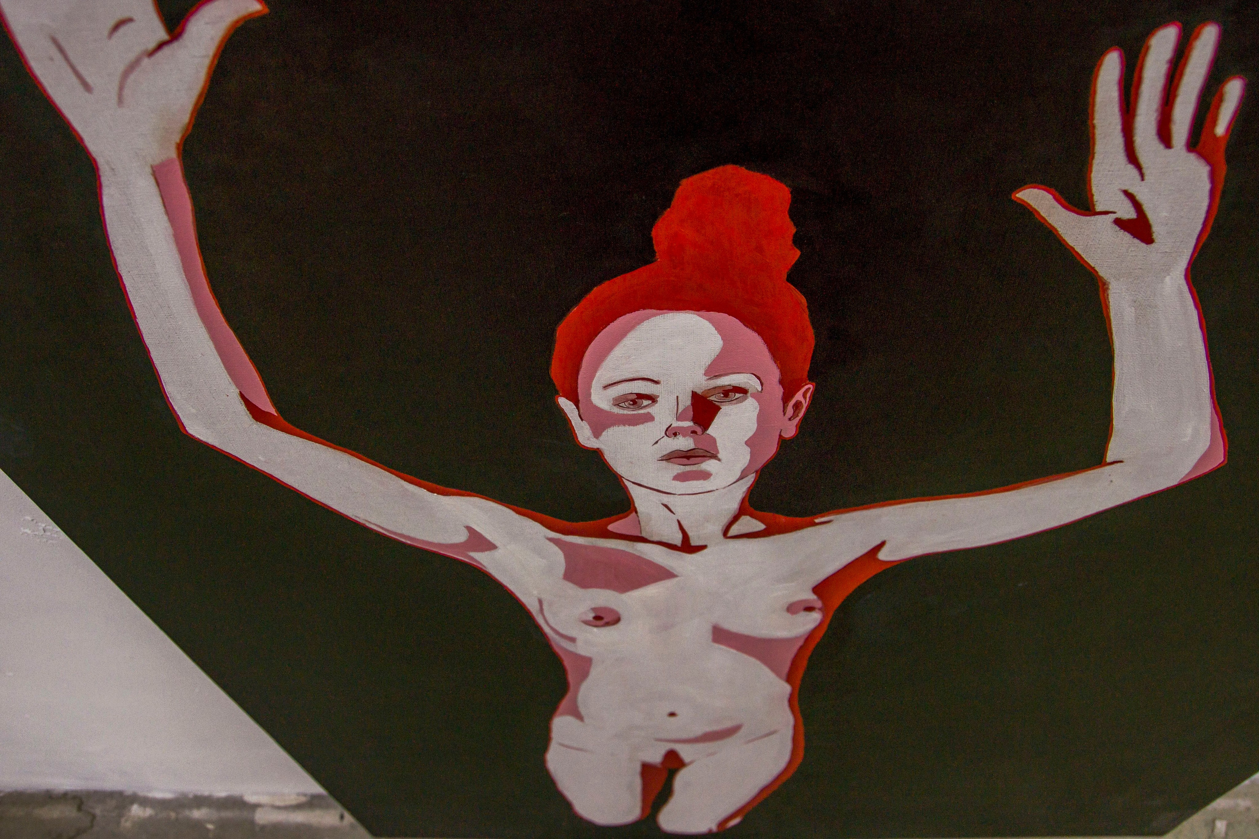 Laboring up [the painting] with oil 2012 — 2019. Ilmira Bolotyan — Interdisciplinary Artist and Curator