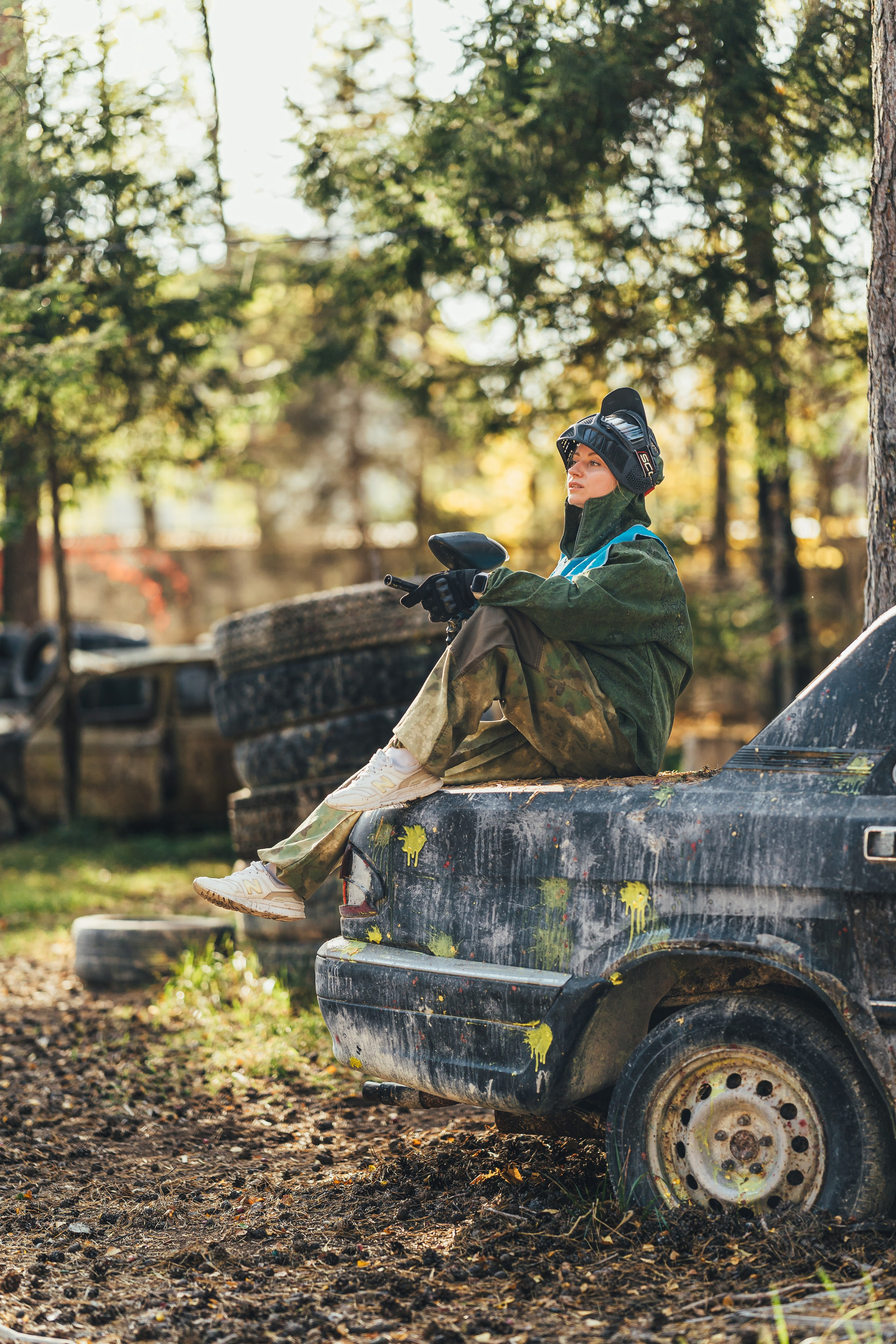 Пейнтбол, Лосино-Петровский, клуб Сова. Наталья Дукалова фотограф Щелково Королев Пушкино Москва Балашиха