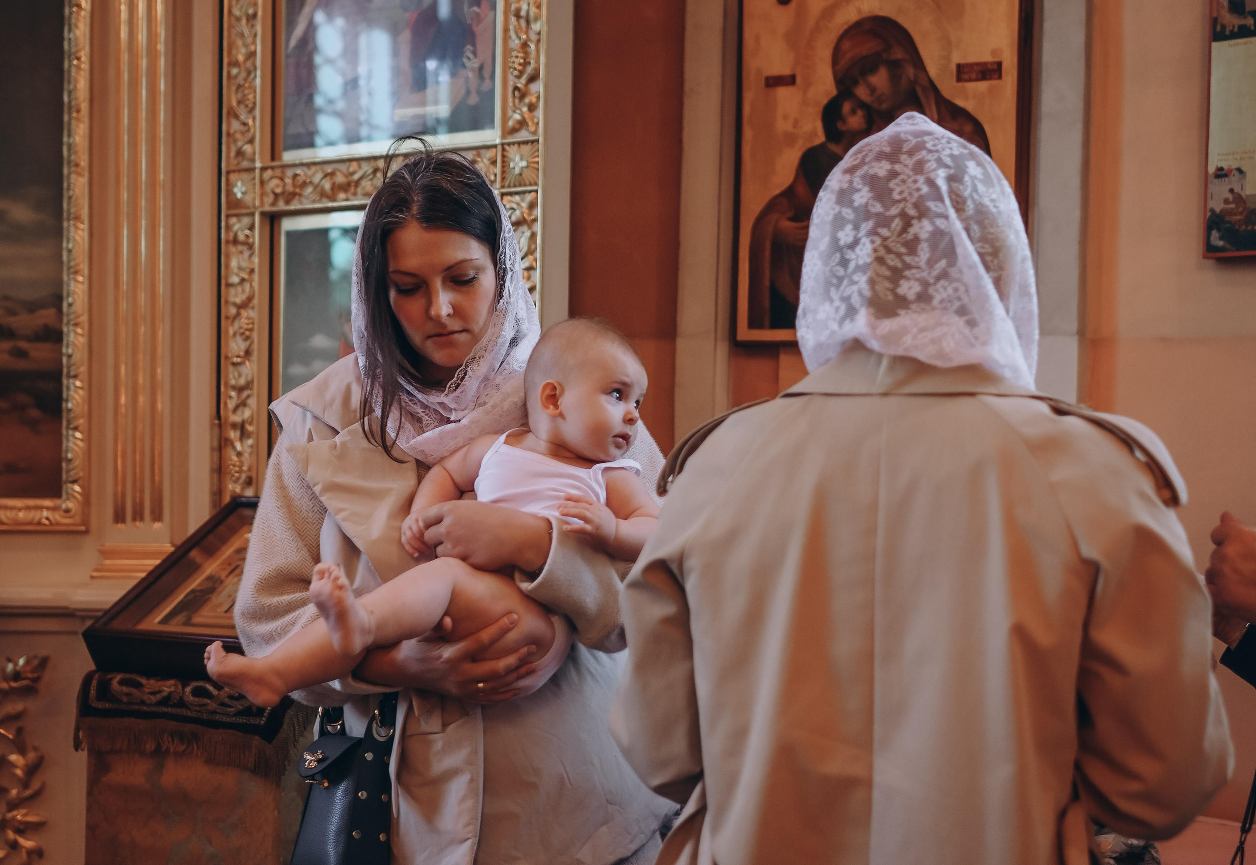 Крещение Любочки. Семейный и свадебный фотограф в Санкт-Петербурге Яна