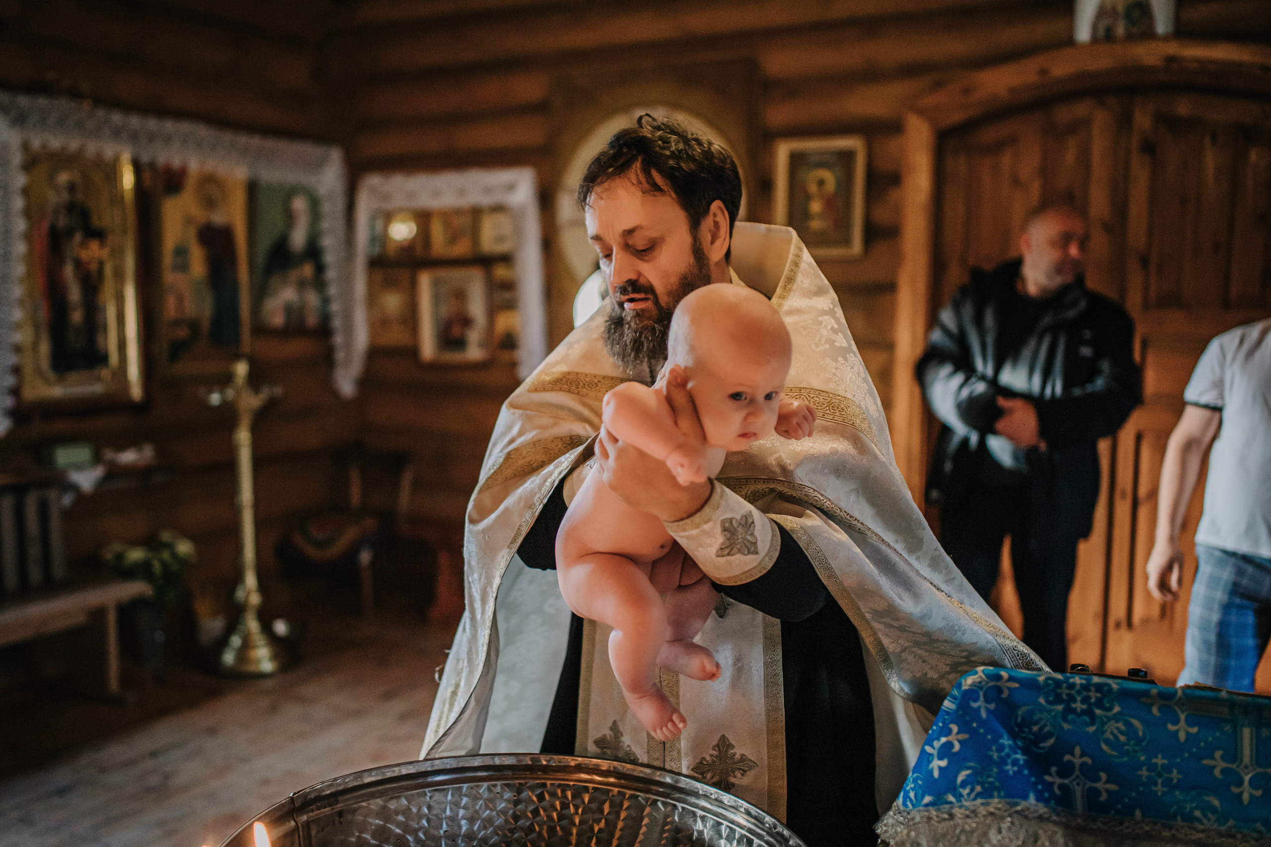 Крещение Дмитрия. Фотограф Дарья Маташкова