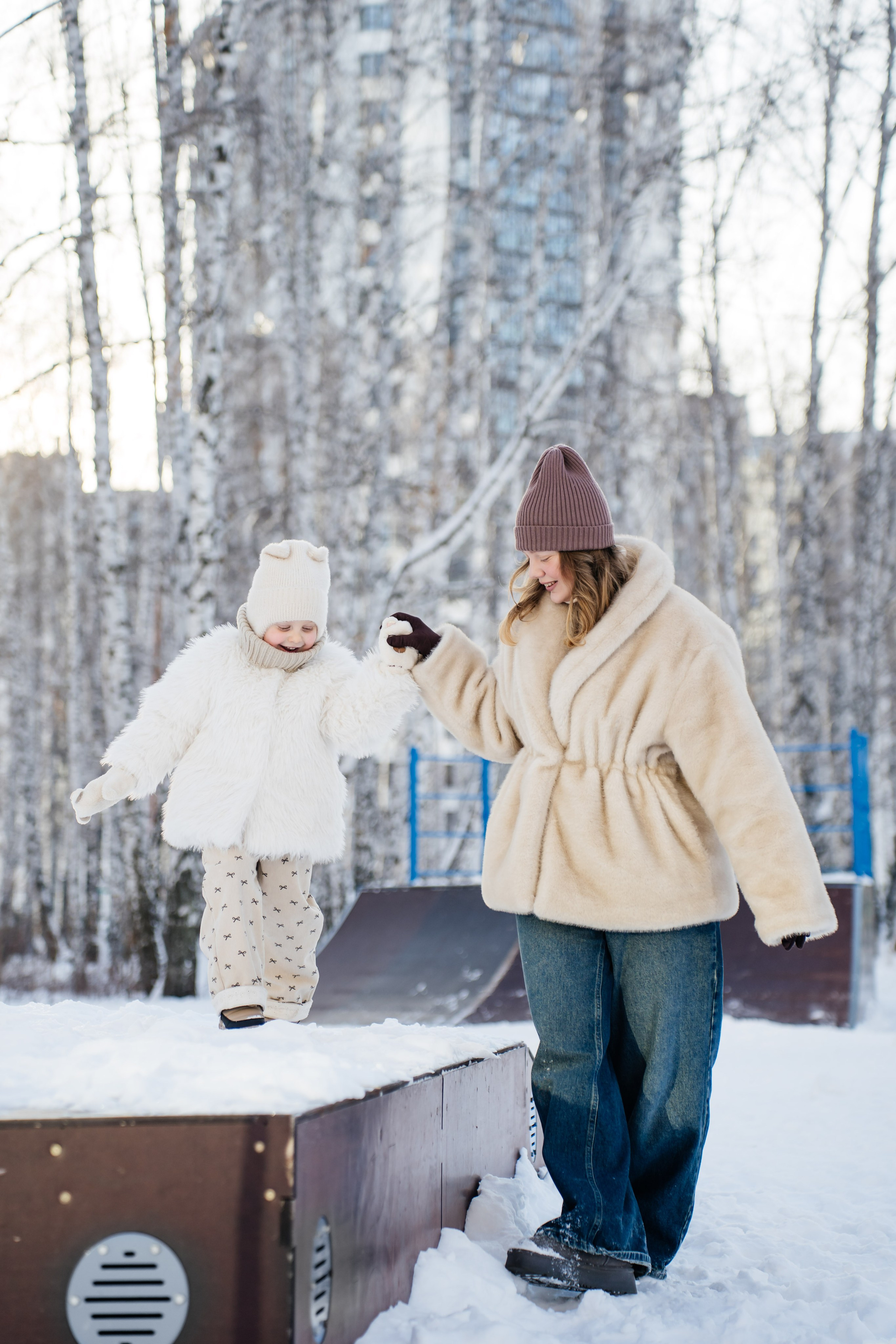 Зимняя прогулка. Видеограф и Фотограф в Челябинске Ксения и Владимир Рюмины