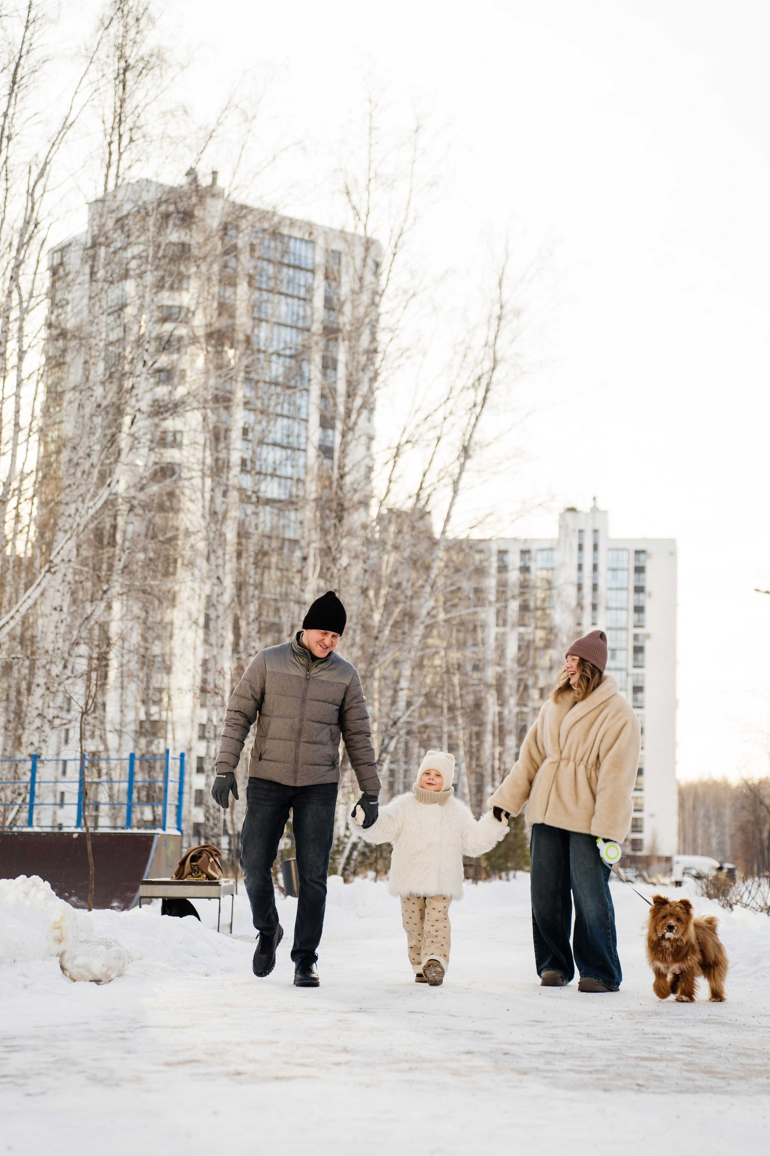 Зимняя прогулка. Видеограф и Фотограф в Челябинске Ксения и Владимир Рюмины