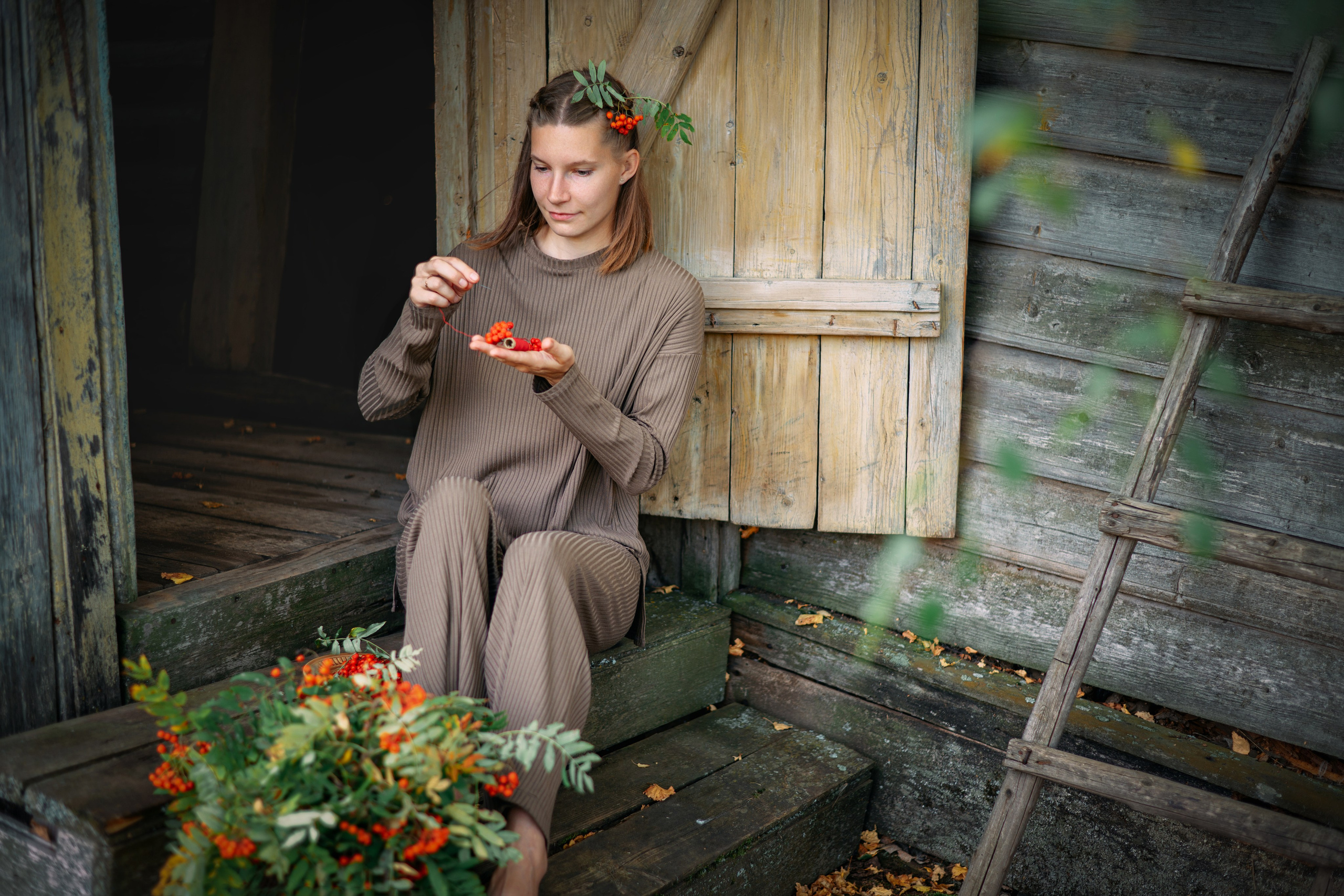 Атмосферная осенняя фотосессия. Фотограф в Кирове Инна Софронова
