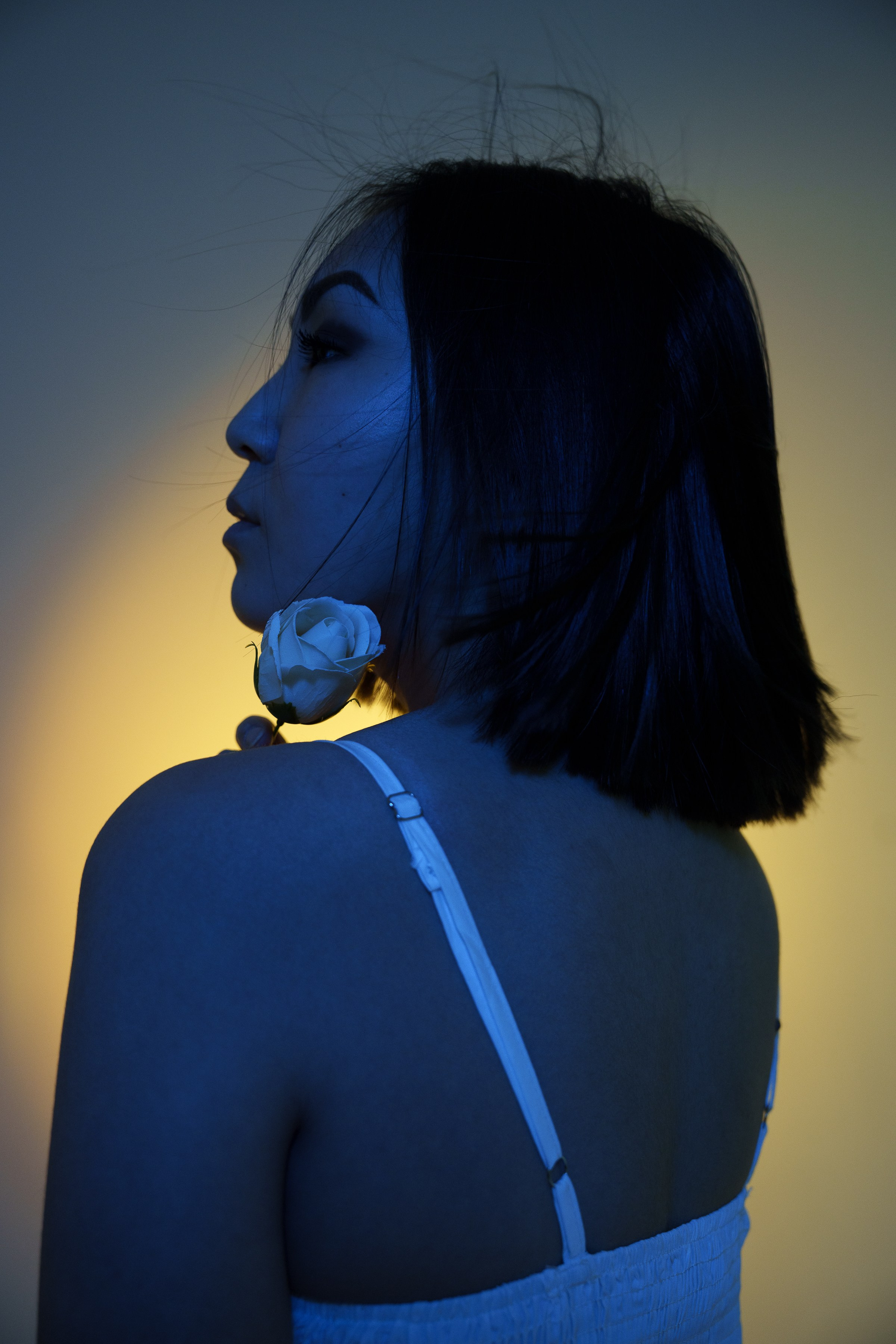 Съемка Татьяны в стиле циана. Фотограф Светлана Боровикова в Домодедове