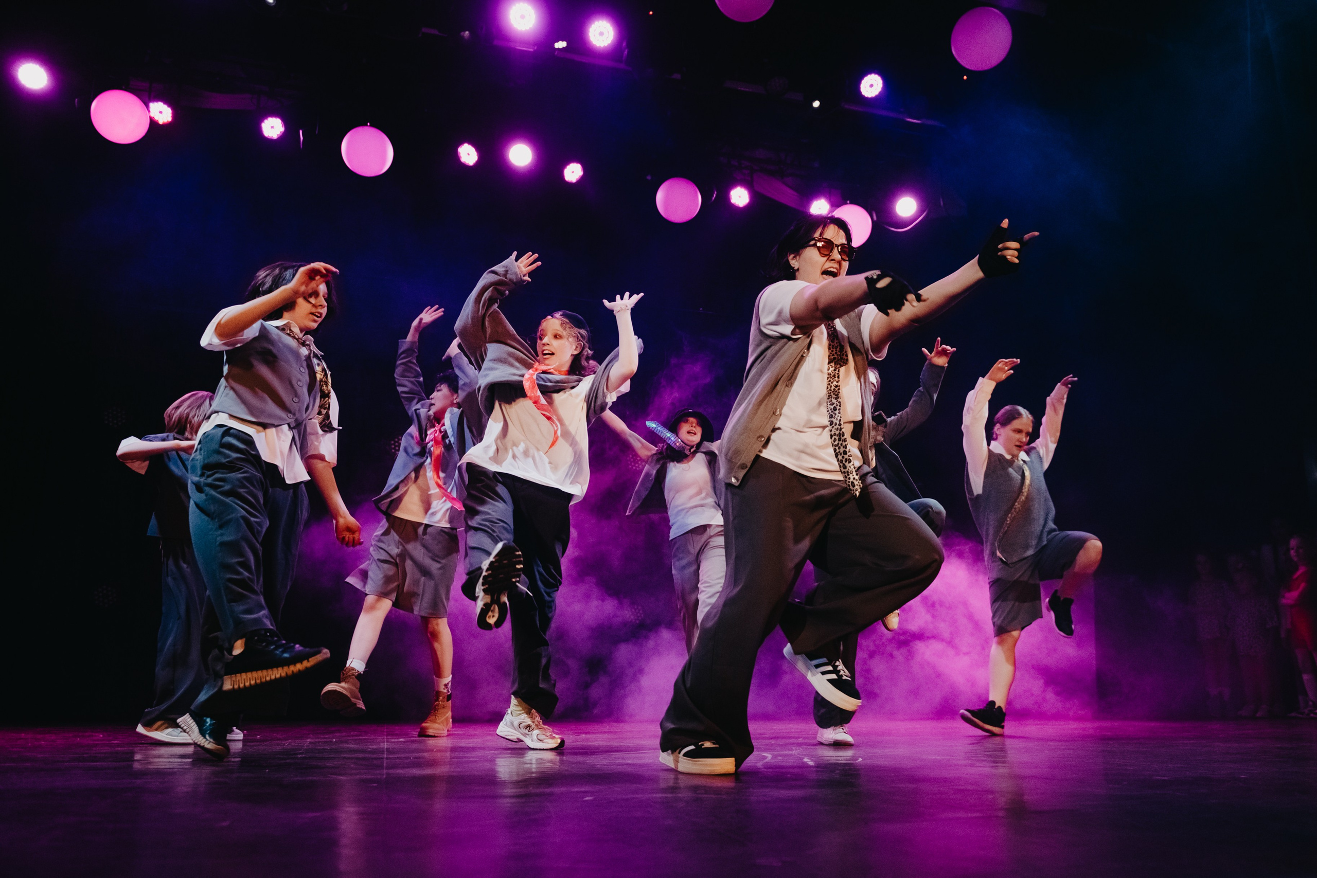 Фотосъемка детского отчетного концерта в школе танцев