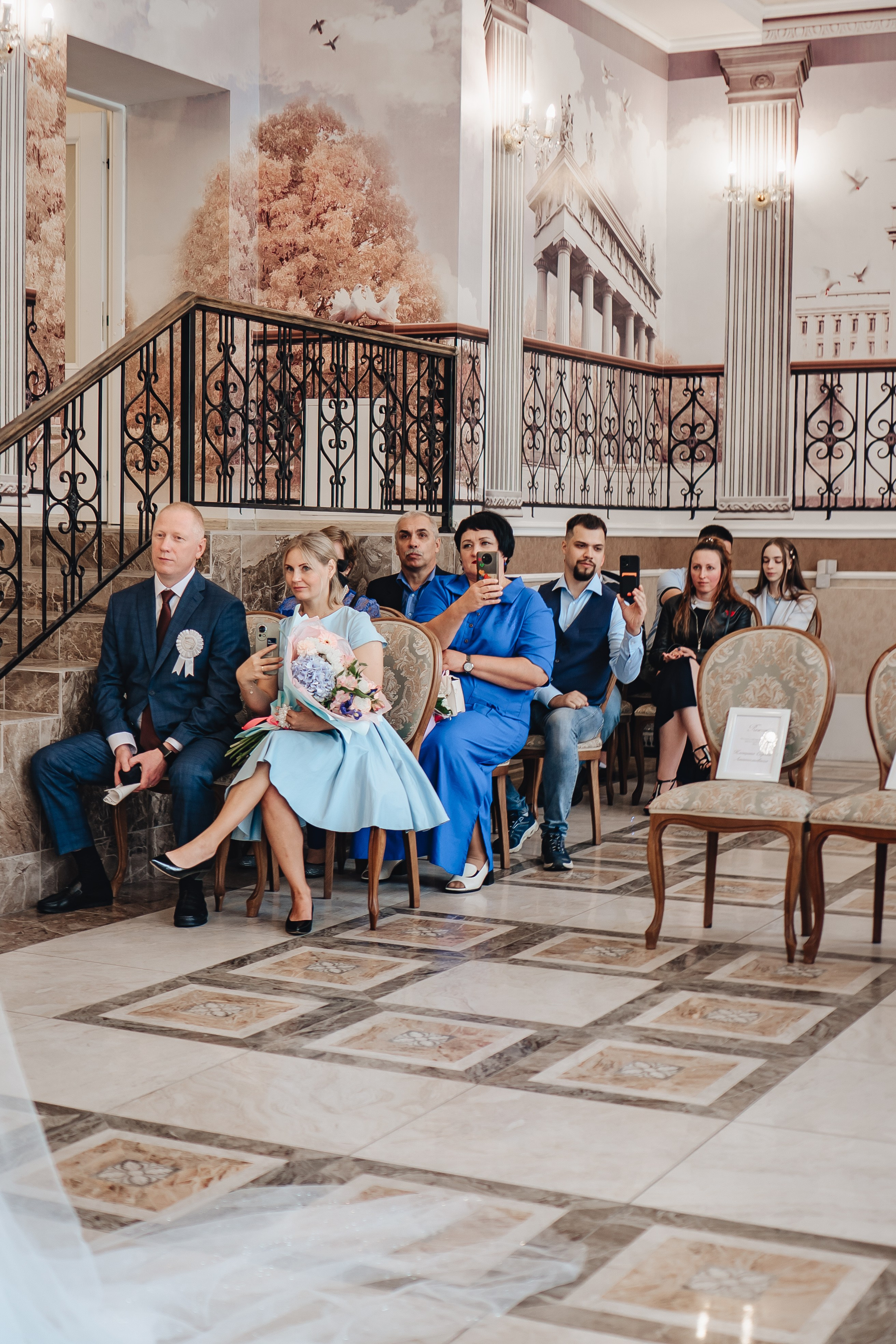 СВАДЕБНАЯ СЬЕМКА В ЗАГСЕ НА МОСКОВСКОМ ПРОСПЕКТЕ. Профессиональный фотограф, Санкт-Петербург — Виктория Богомолова