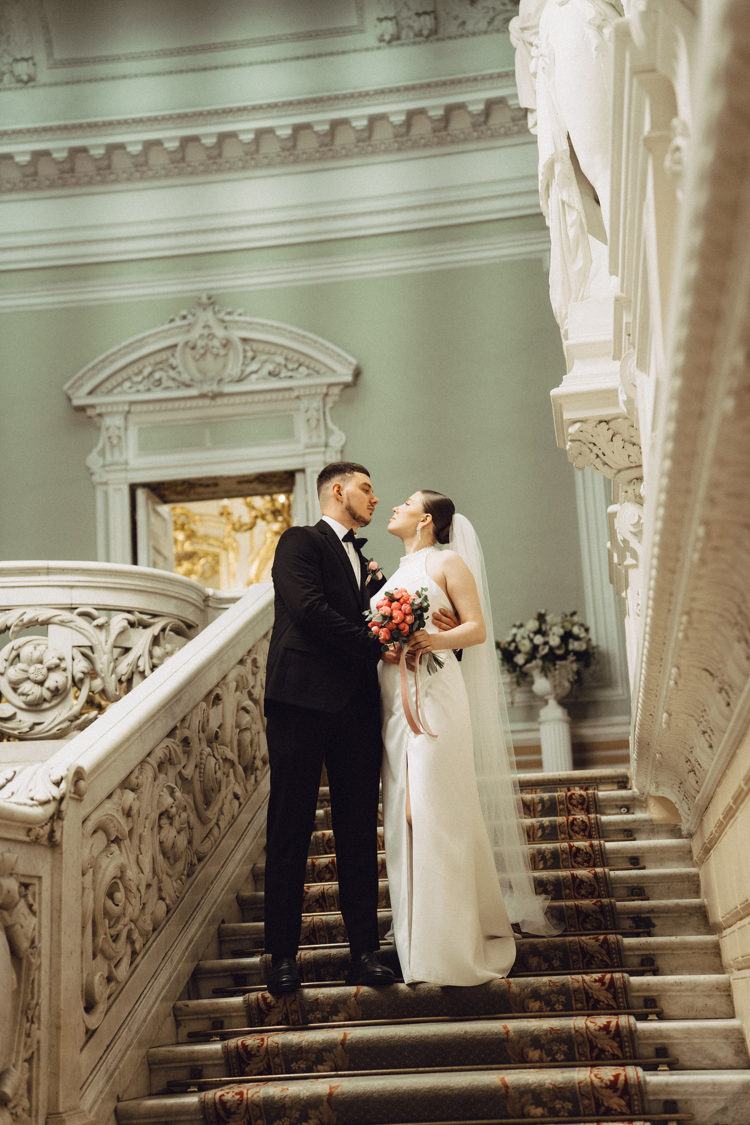 СВАДЕБНАЯ СЬЕМКА В ПЕВОМ ДВОРЦЕ БРАКОСОЧЕТАНИЯ. Профессиональный фотограф, Санкт-Петербург — Виктория Богомолова