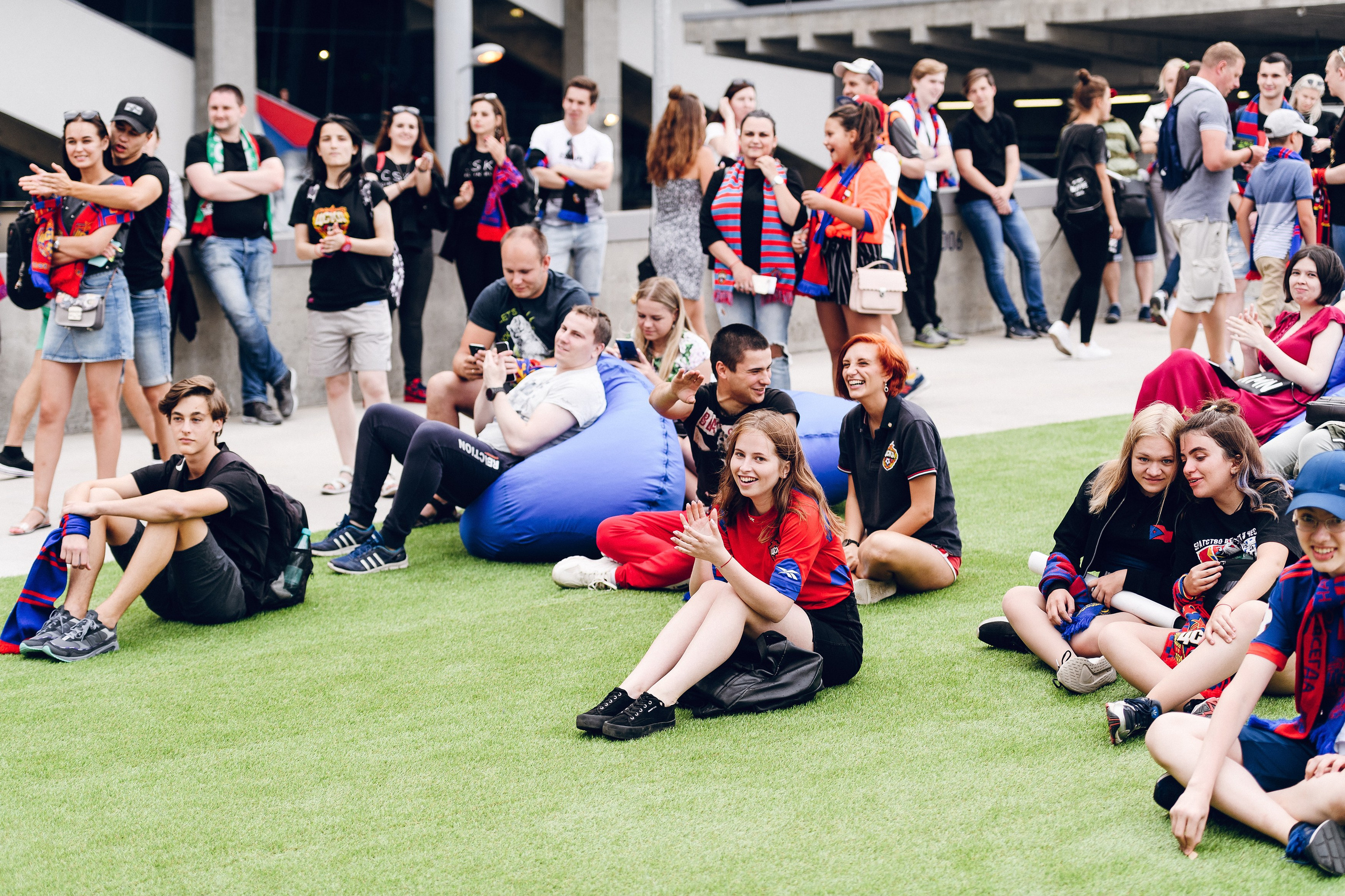 ПФК ЦСКА vs Hyundai. Активации на стадионе. Фотограф Сергей Бойко Москва