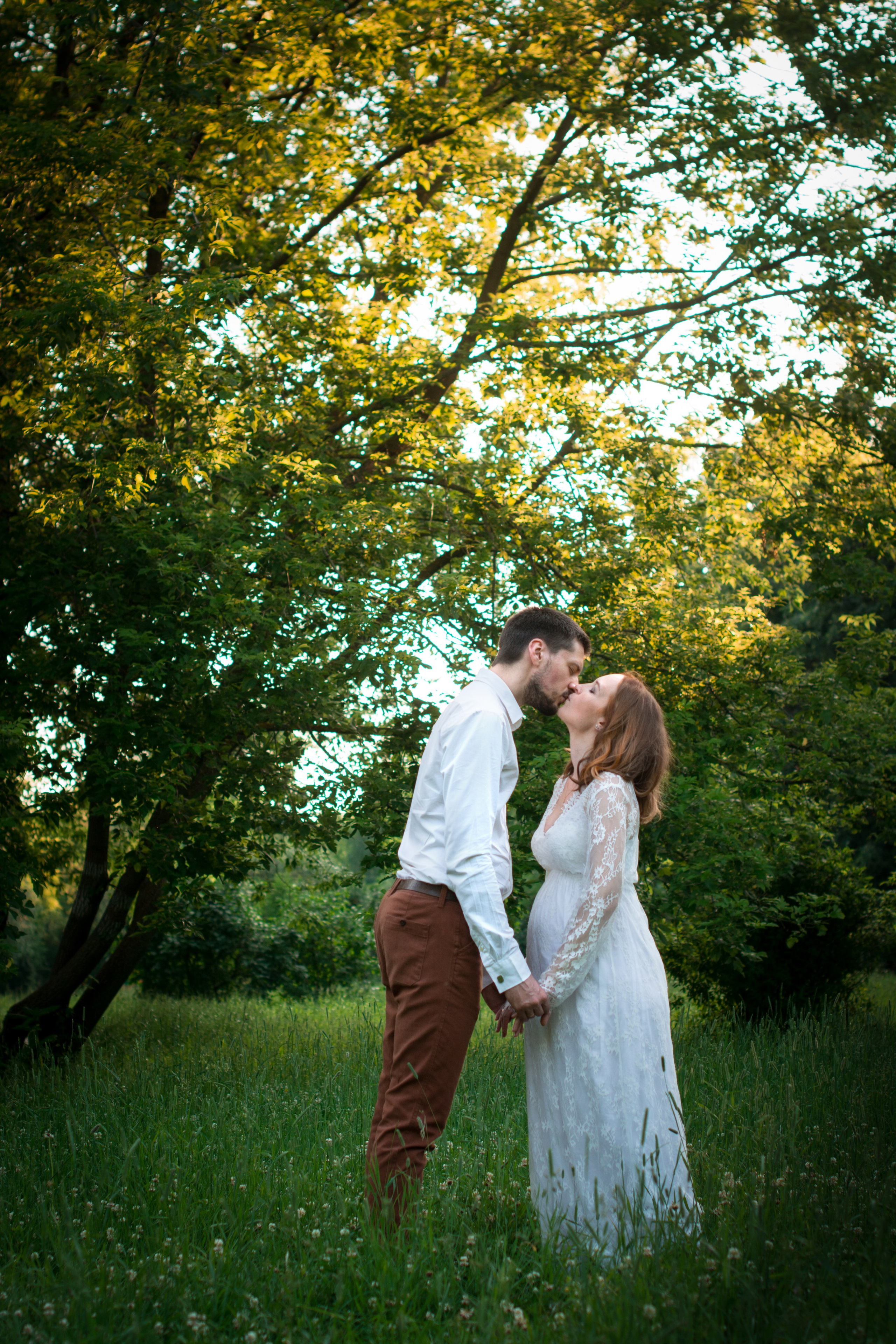 Беременность. Семейная съёмка в парке. Фотосессия беременности — Крылова Натали — Москва