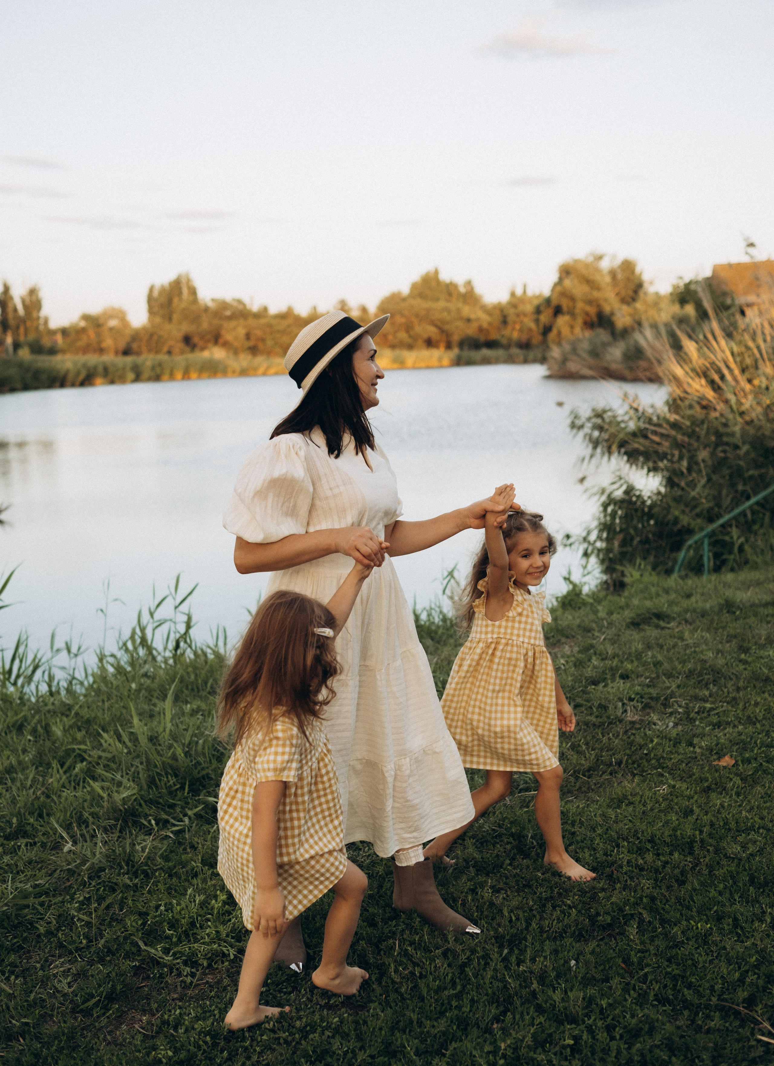 Семейная история на озере Сарпа. Фотограф в Москве Ольга Елоева