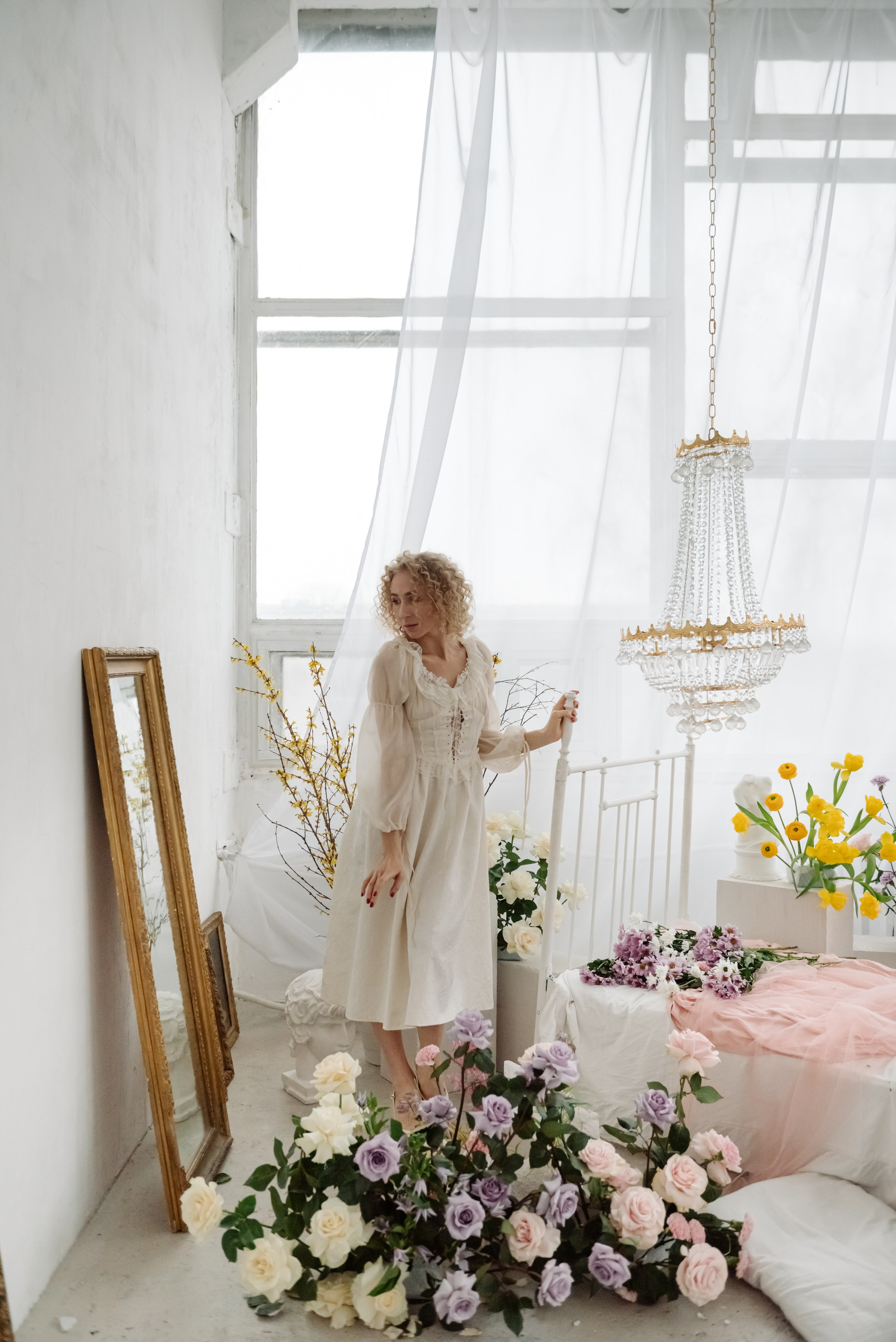 Индивидуальная. Цветочное настроение. Свадебный и сеейный фотограф в Санкт-Петербурге Елена Худякова