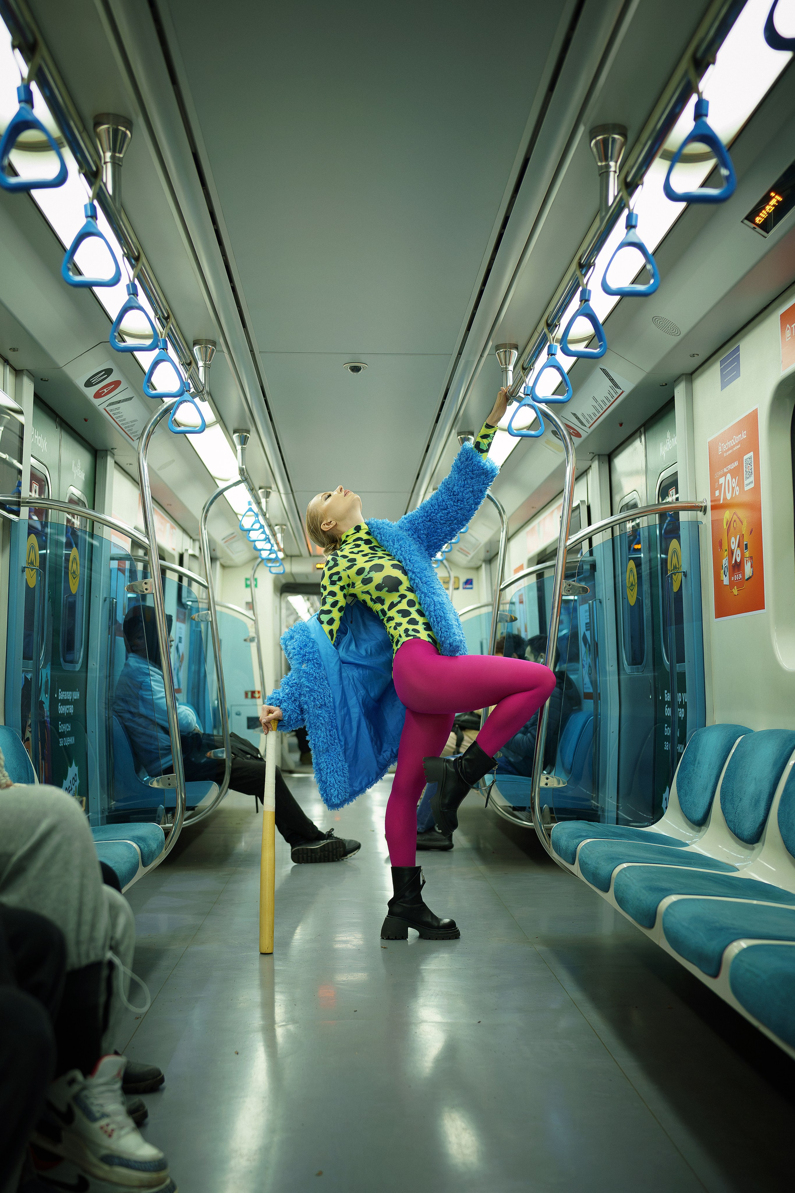 Фотосессия в метро