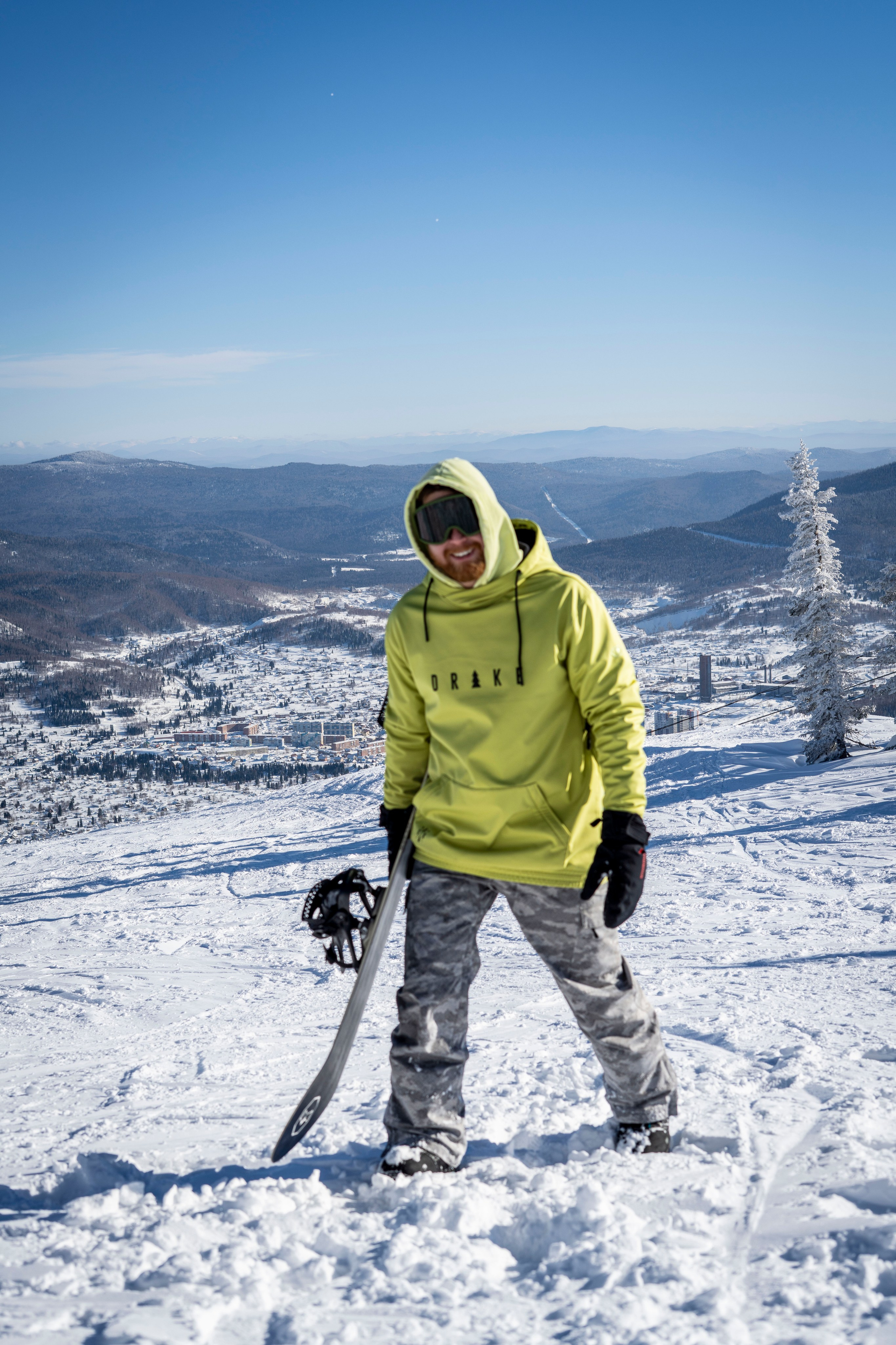 Фотосессия на вершине. Анастасия Паршукова — фотограф Шерегеш Новосибирск