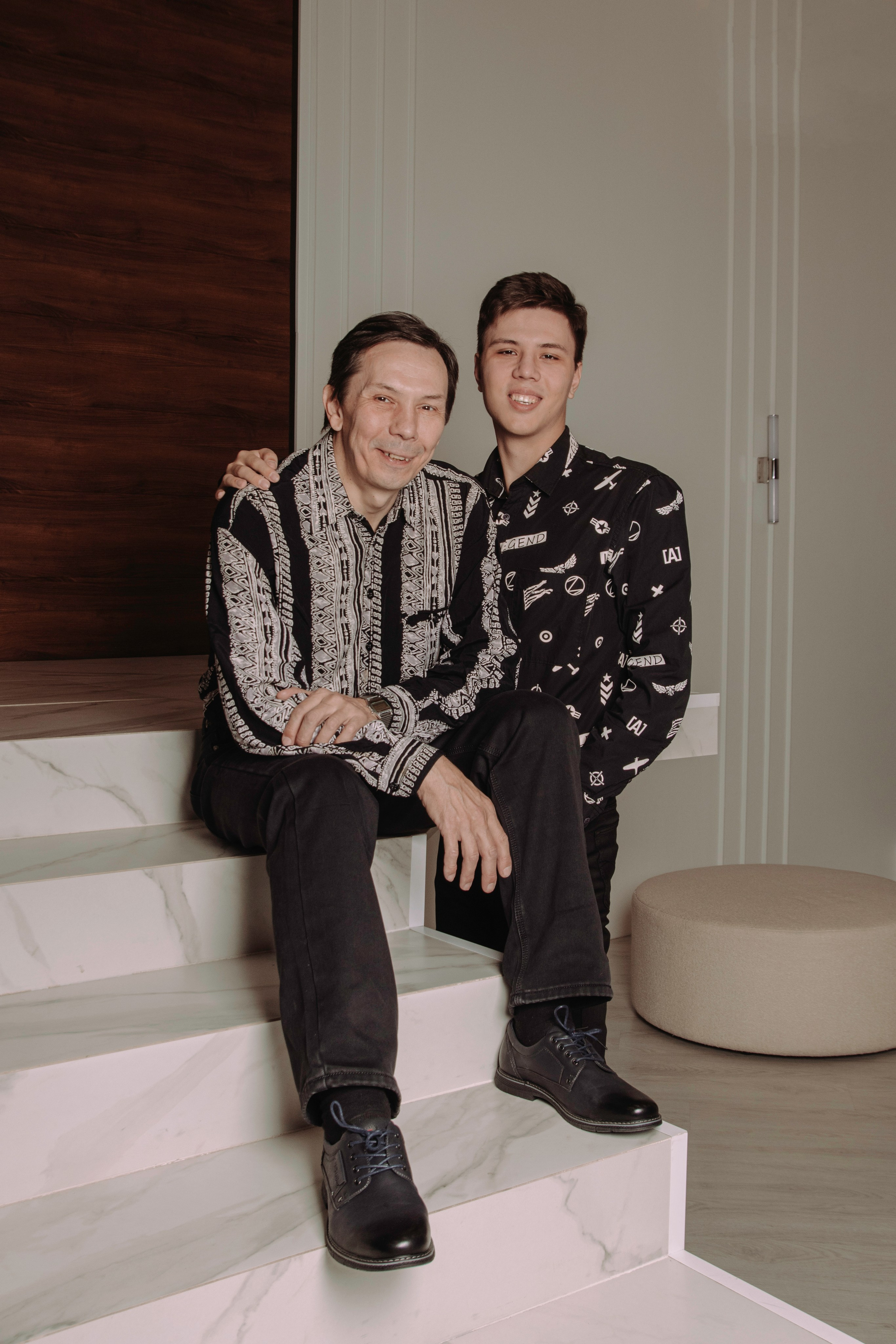 сын и отец фотогоафия