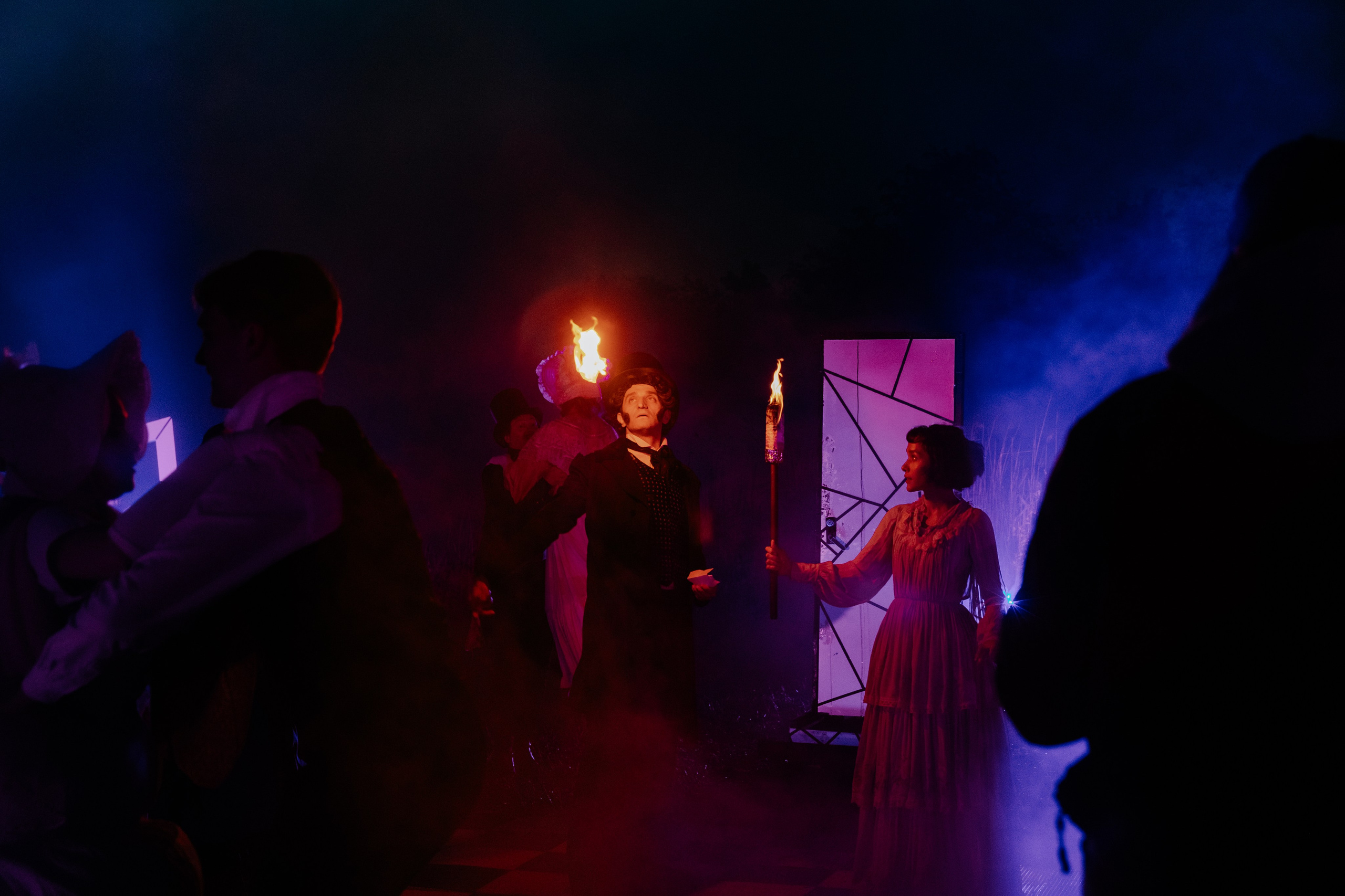 Иммерсивное шоу «Пушкин.Суйда» 2024. Свадебный и репортажный фотограф в Санкт-Петербурге