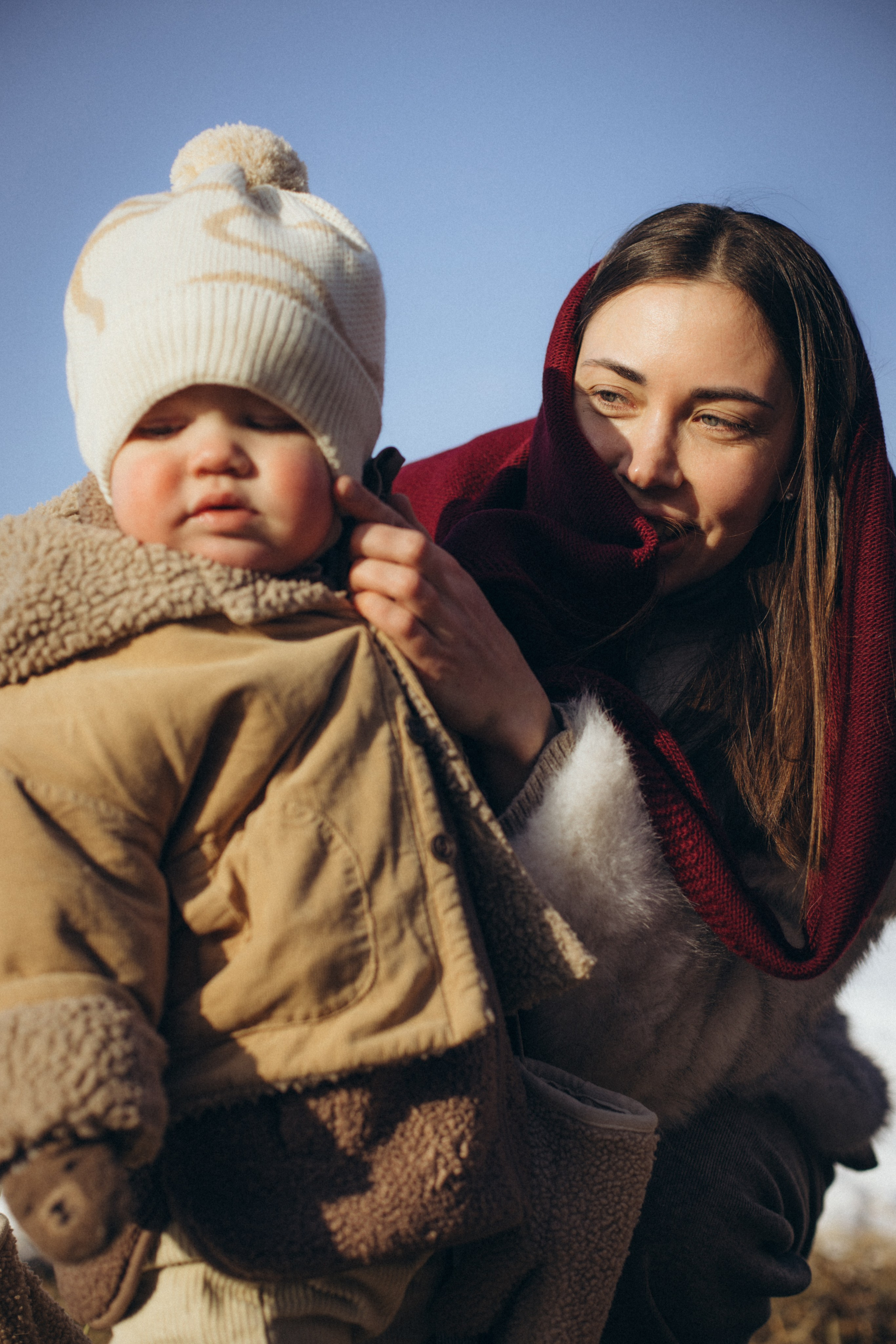 Настя с Сашей и Полей на ферме. Klerout Photographer