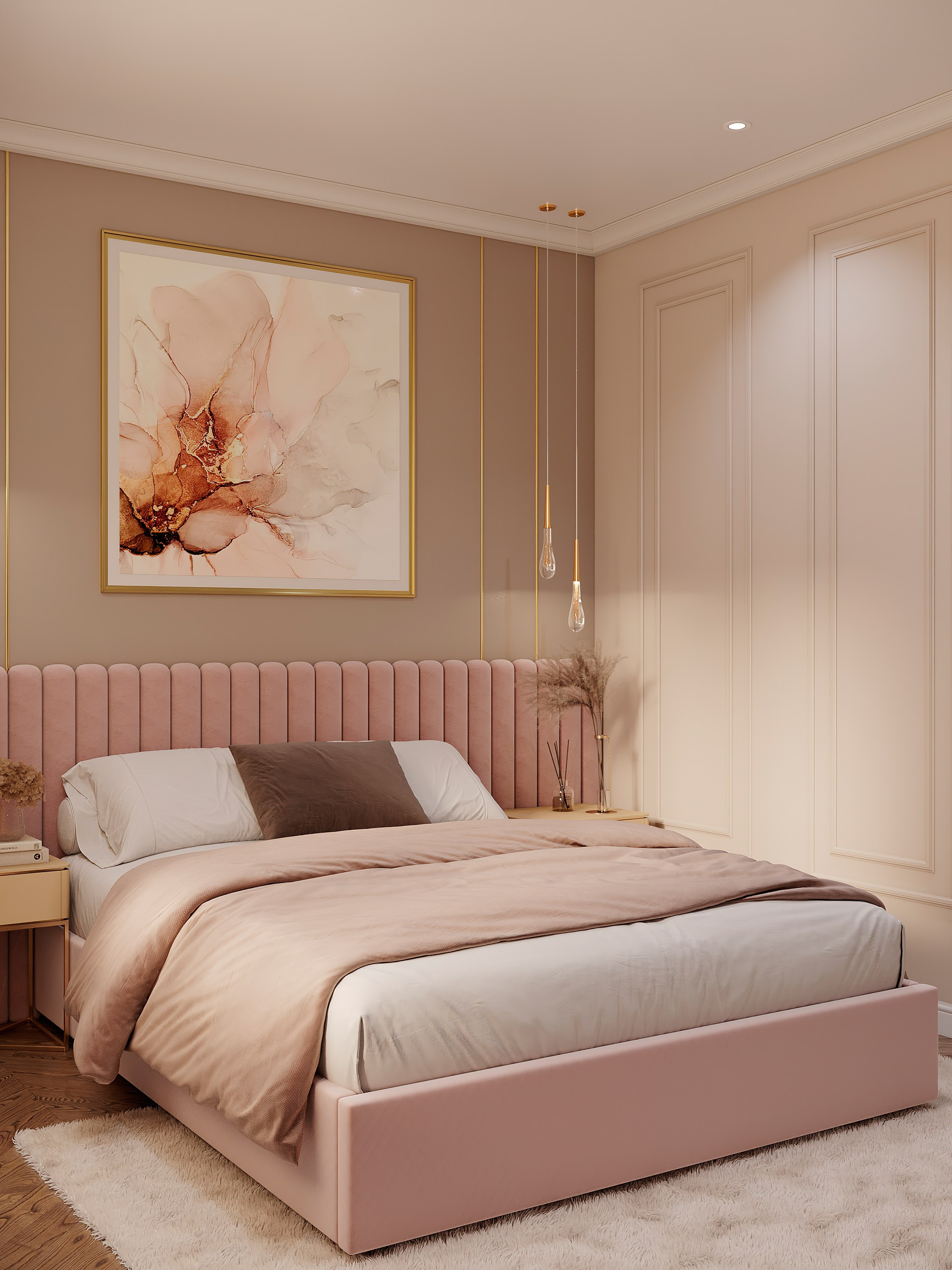 Квартира с фисташковой кухней для молодой девушки г. Москва. Батракова Наталья дизайнер интерьеров Санкт-Петербург Москва Архангель