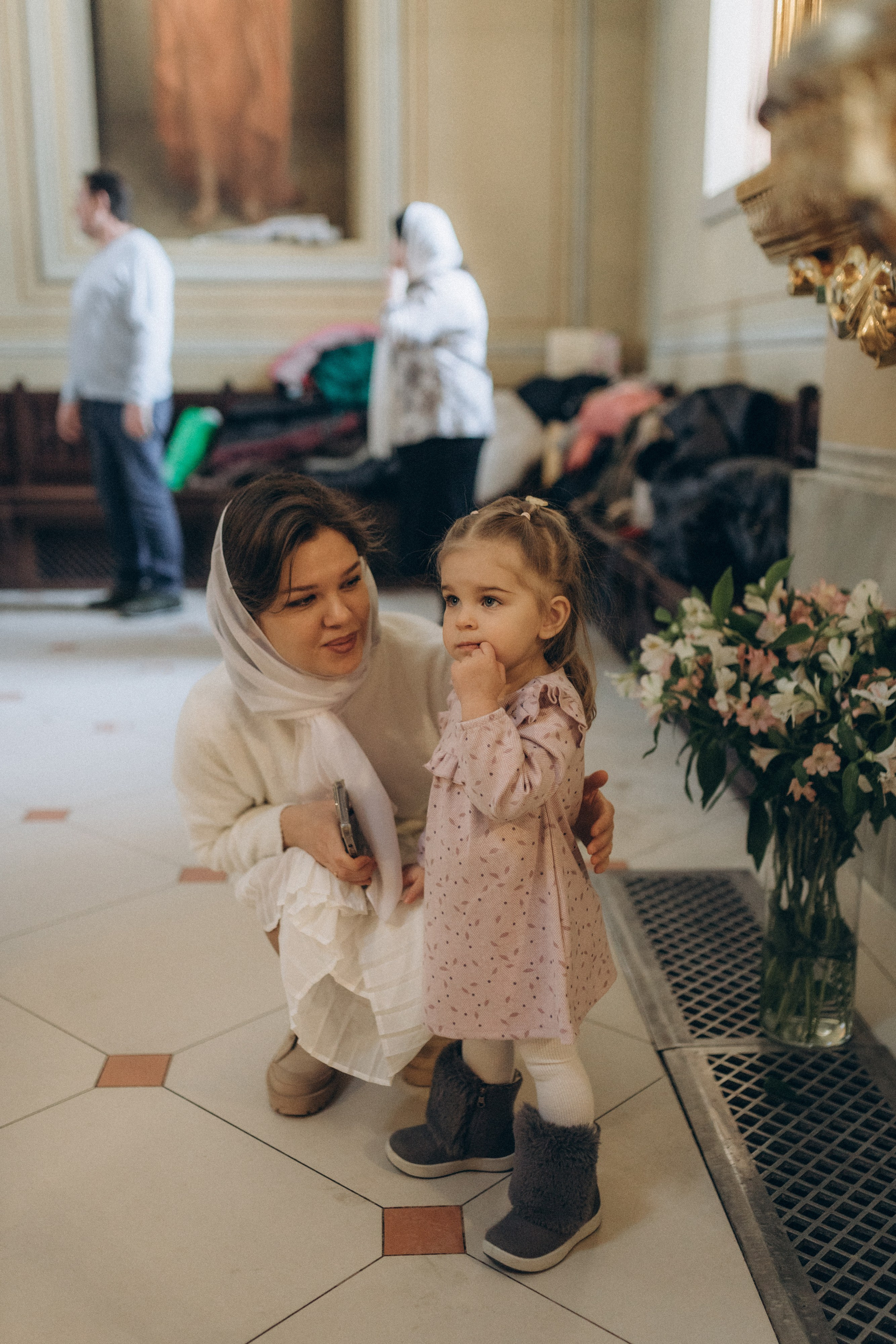 Крещение Анютки. Семейный фотограф и фотограф на роды в Ростове-на-Дону Мухина Виктория