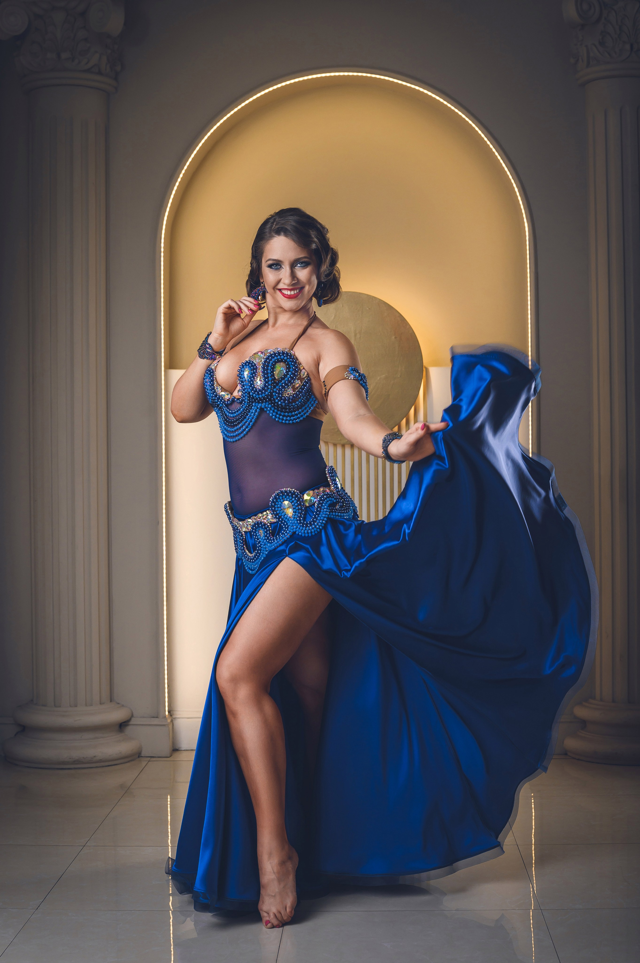 Студийная танцевальная съемка. Фотограф Светозар Андреев