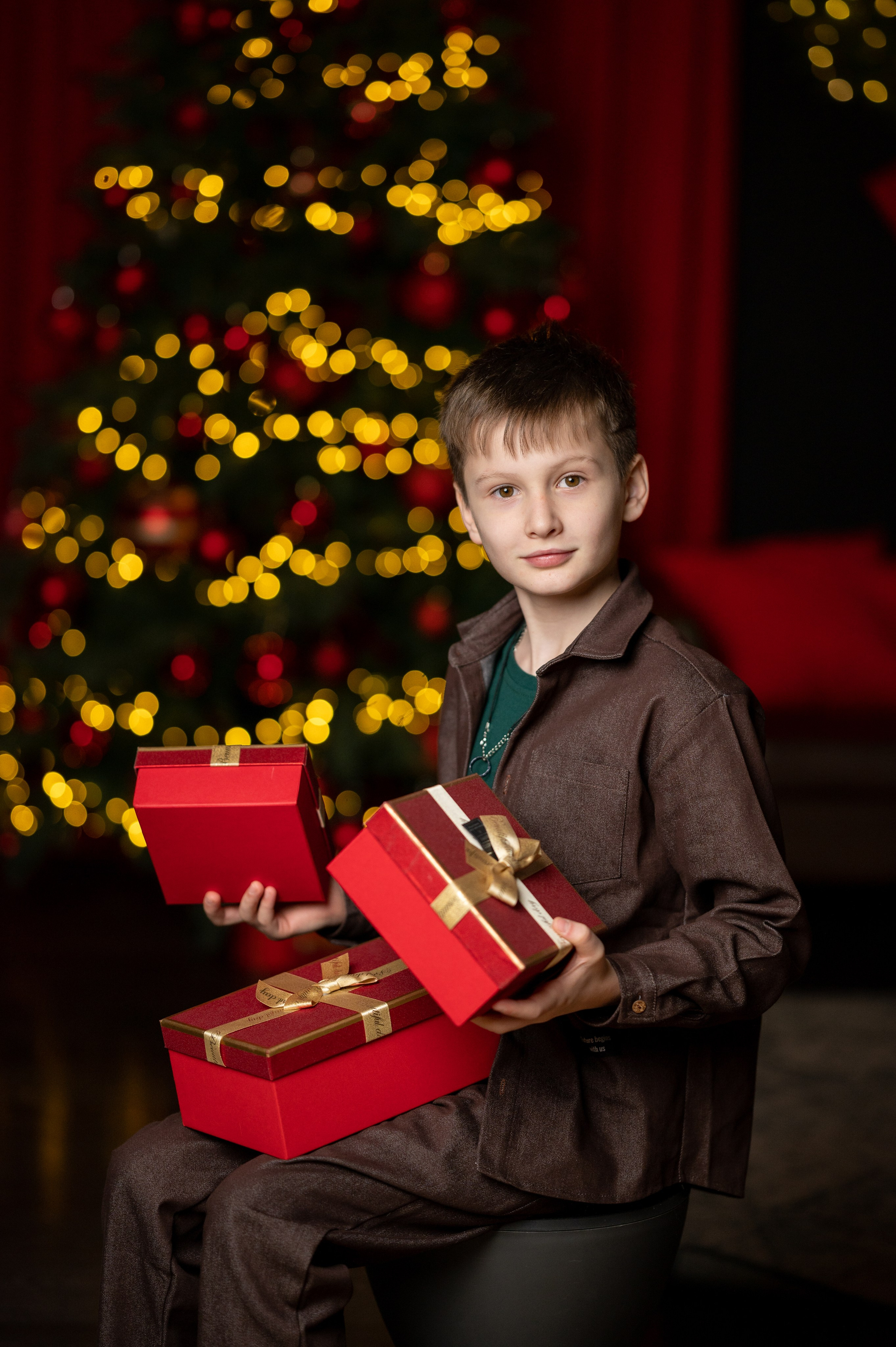 Новогодняя фотосессия зал Арт. Портретный, семейный, свадебный фотограф. Бизнес, контент съёмка. Тула