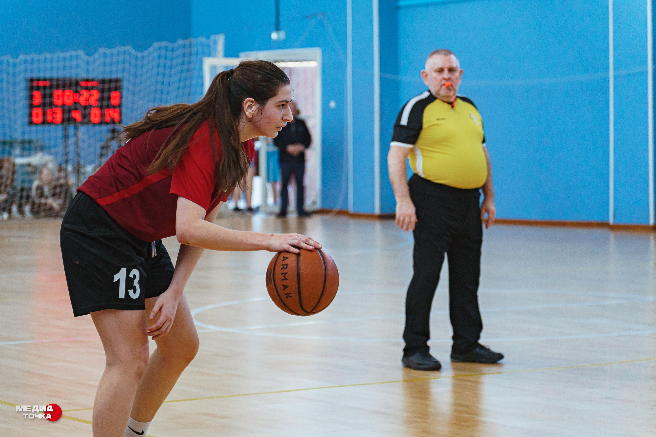 Краевые соревнования по баскетболу среди девушек. Прохоров Вячеслав — создатель медиа контента в Краснодаре