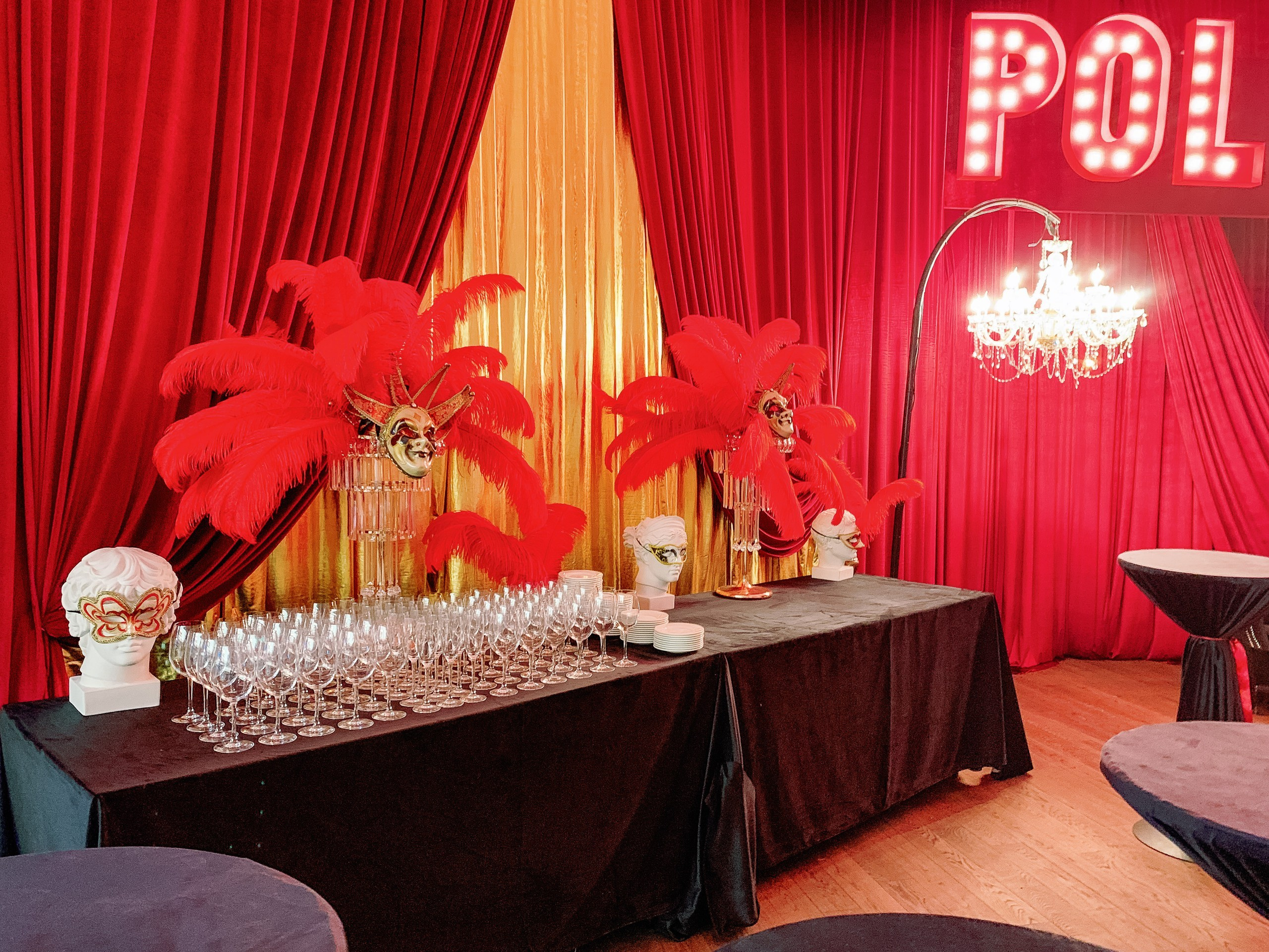 Новогодний корпоратив Polaris. Kirillova Studio — мастерская декора и событий Юли Кирилловой