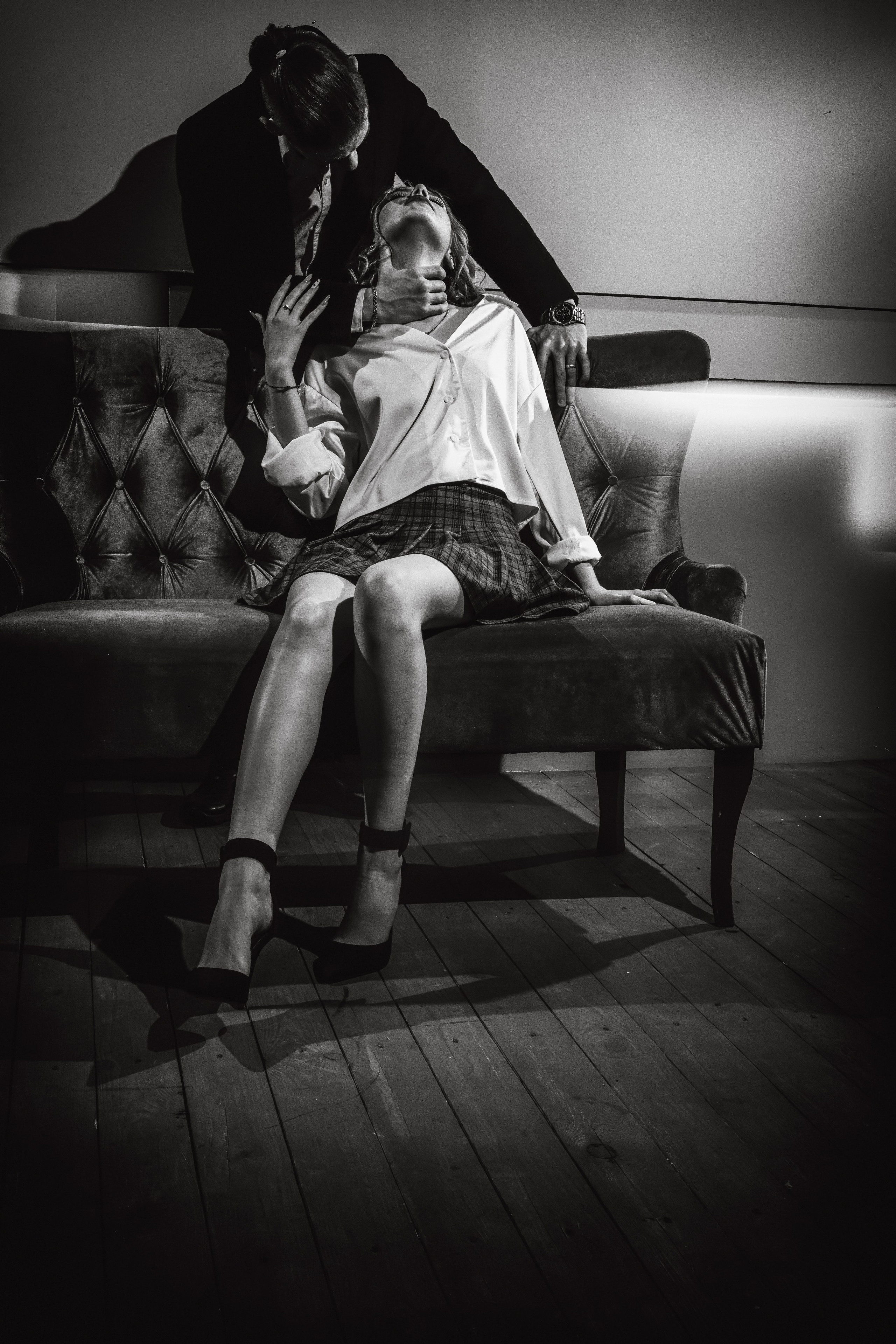 Ольга @ Ратмир, киношный поцелуй. Фотограф в Туле — Борисов Николай