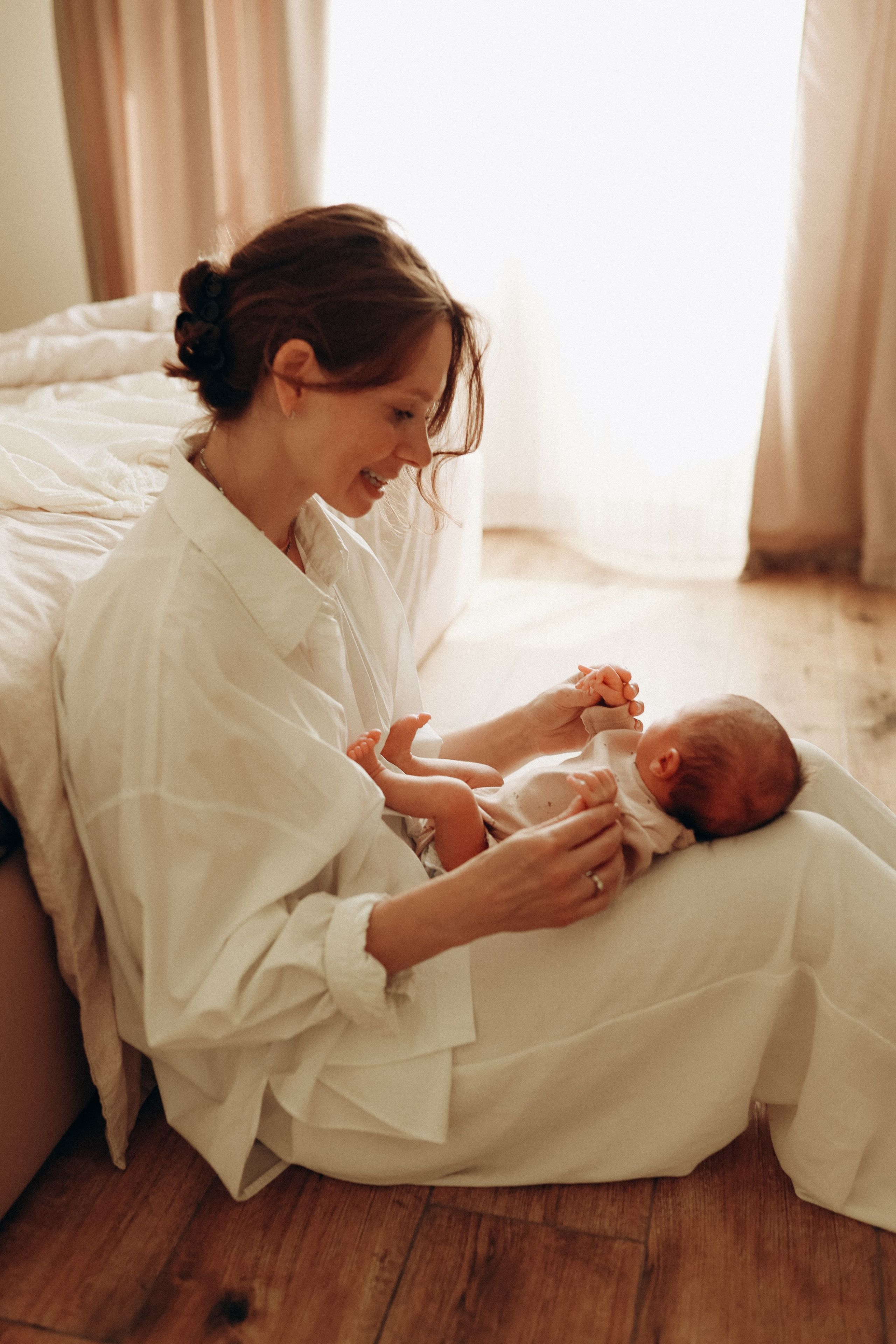 Домашняя фотосессия newborn. Елена Гореликова фотограф в Москве