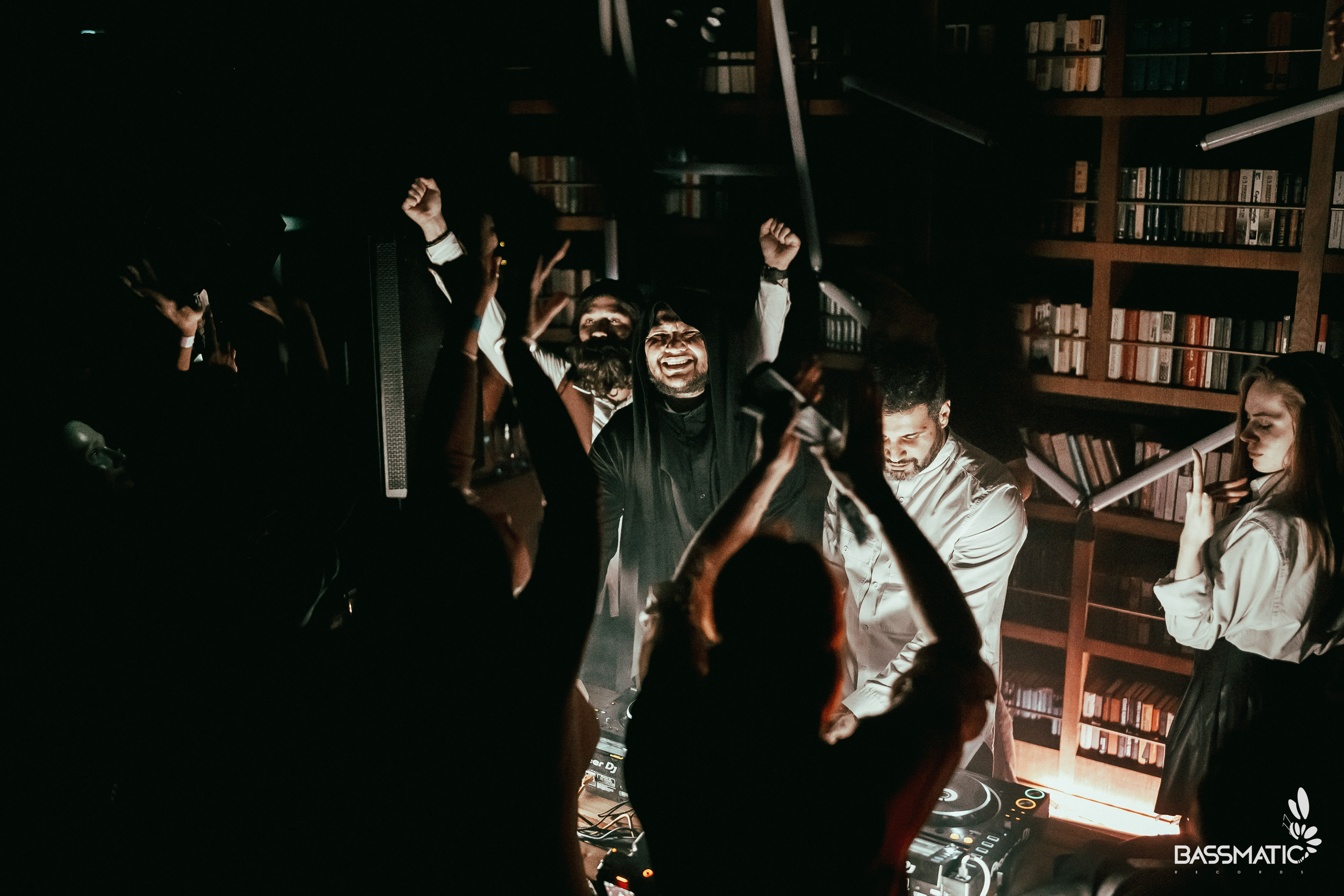 Bassmatic Records at Community. Club Reportage Photographer in Moscow