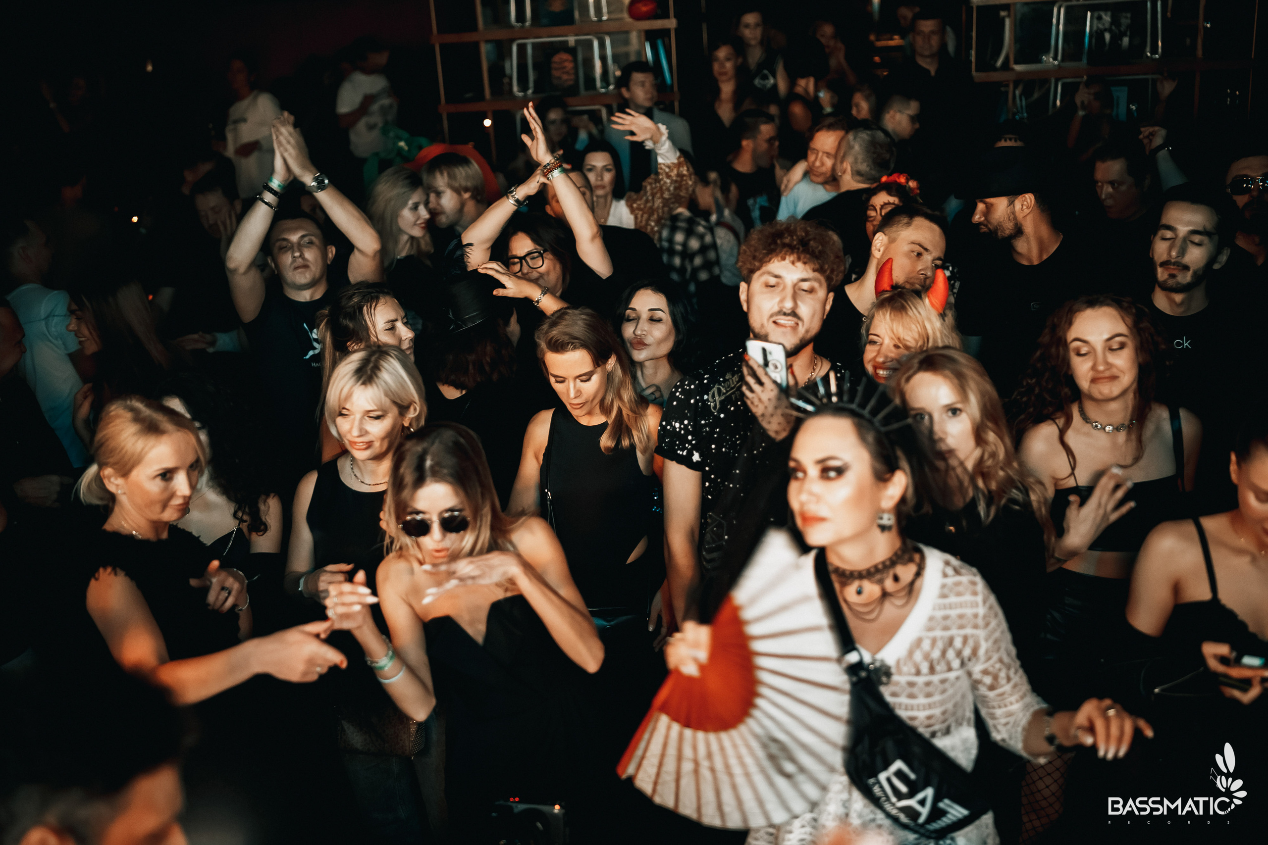 Bassmatic Records at Community. Club Reportage Photographer in Moscow