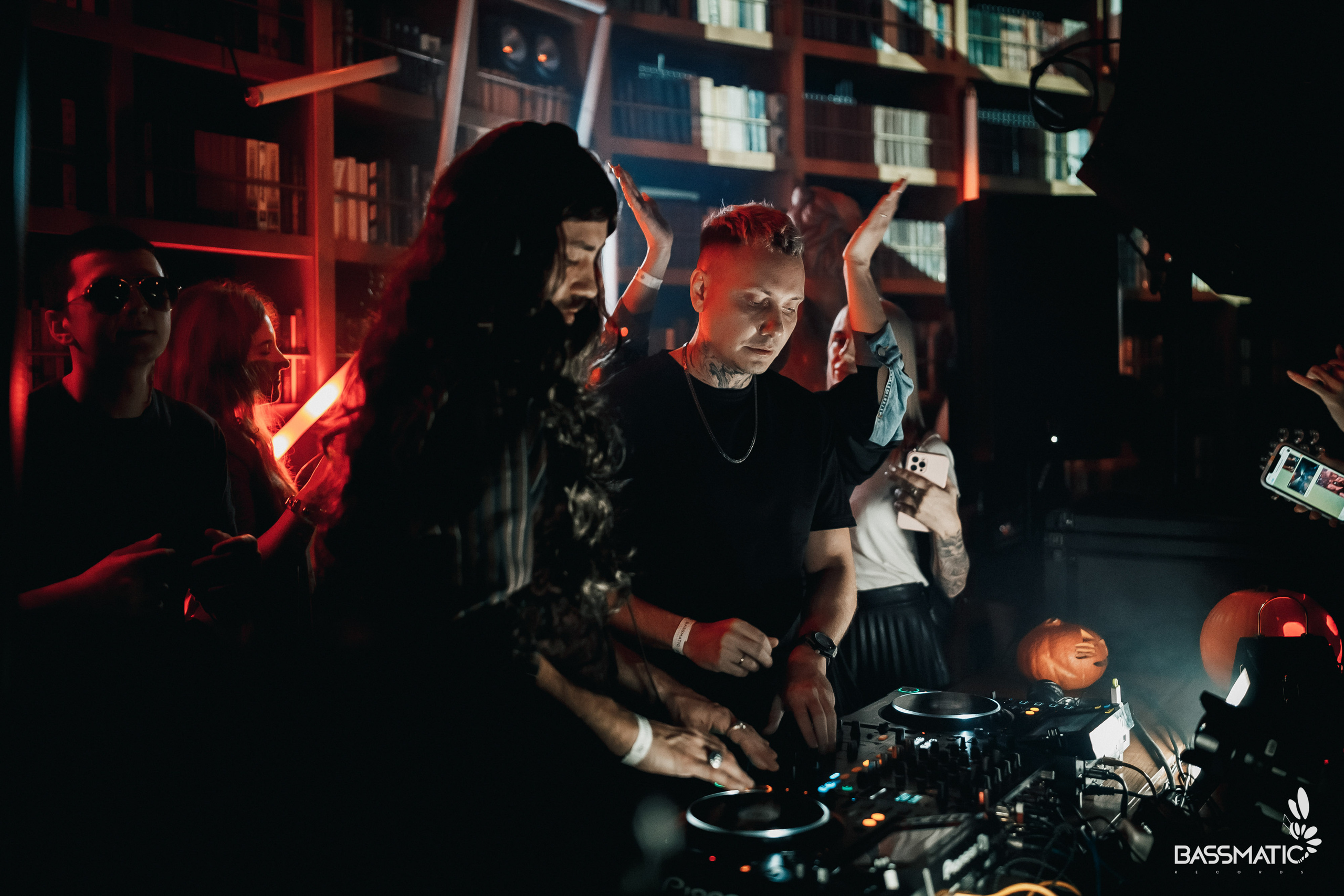 Bassmatic Records at Community. Club Reportage Photographer in Moscow