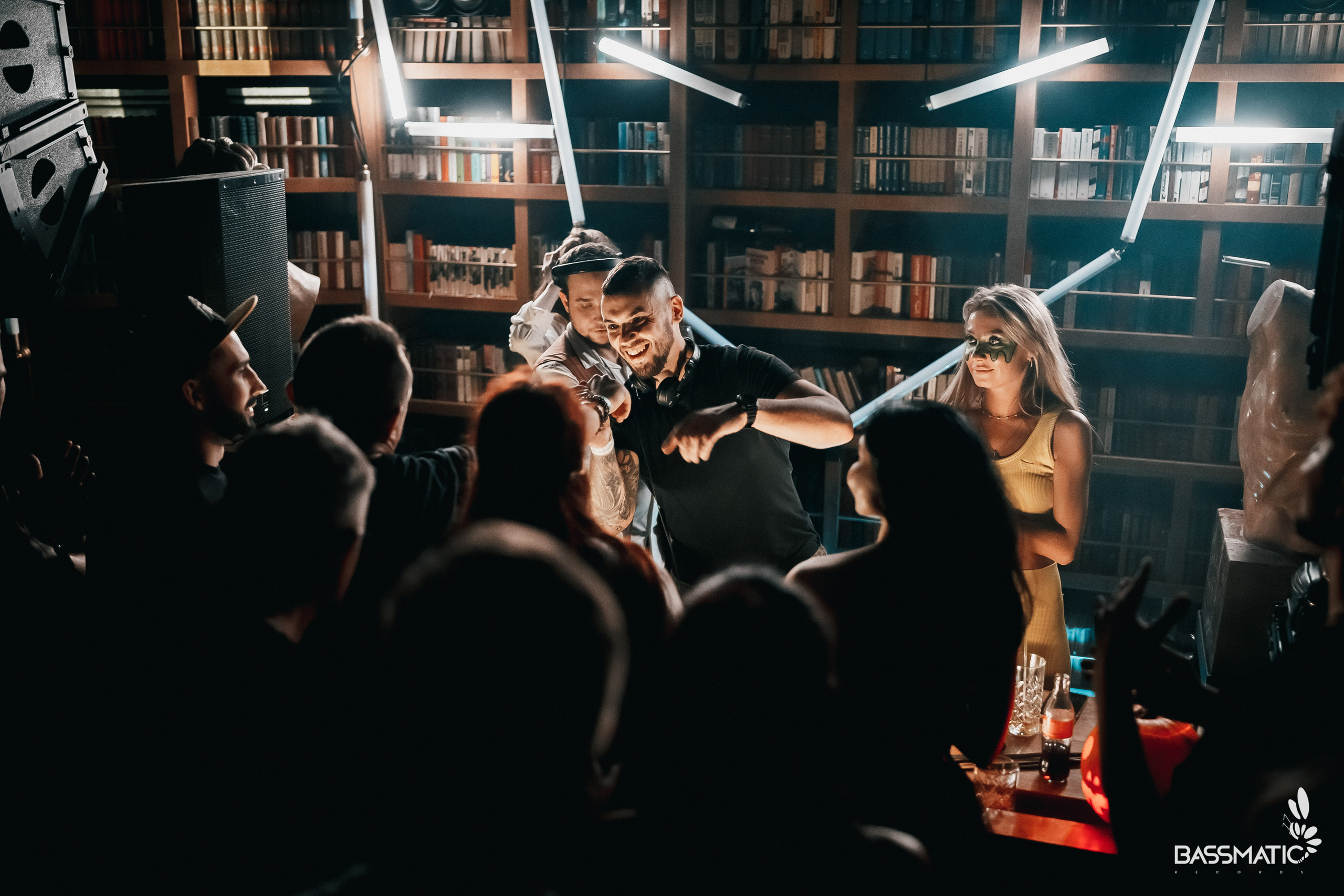 Bassmatic Records at Community. Club Reportage Photographer in Moscow