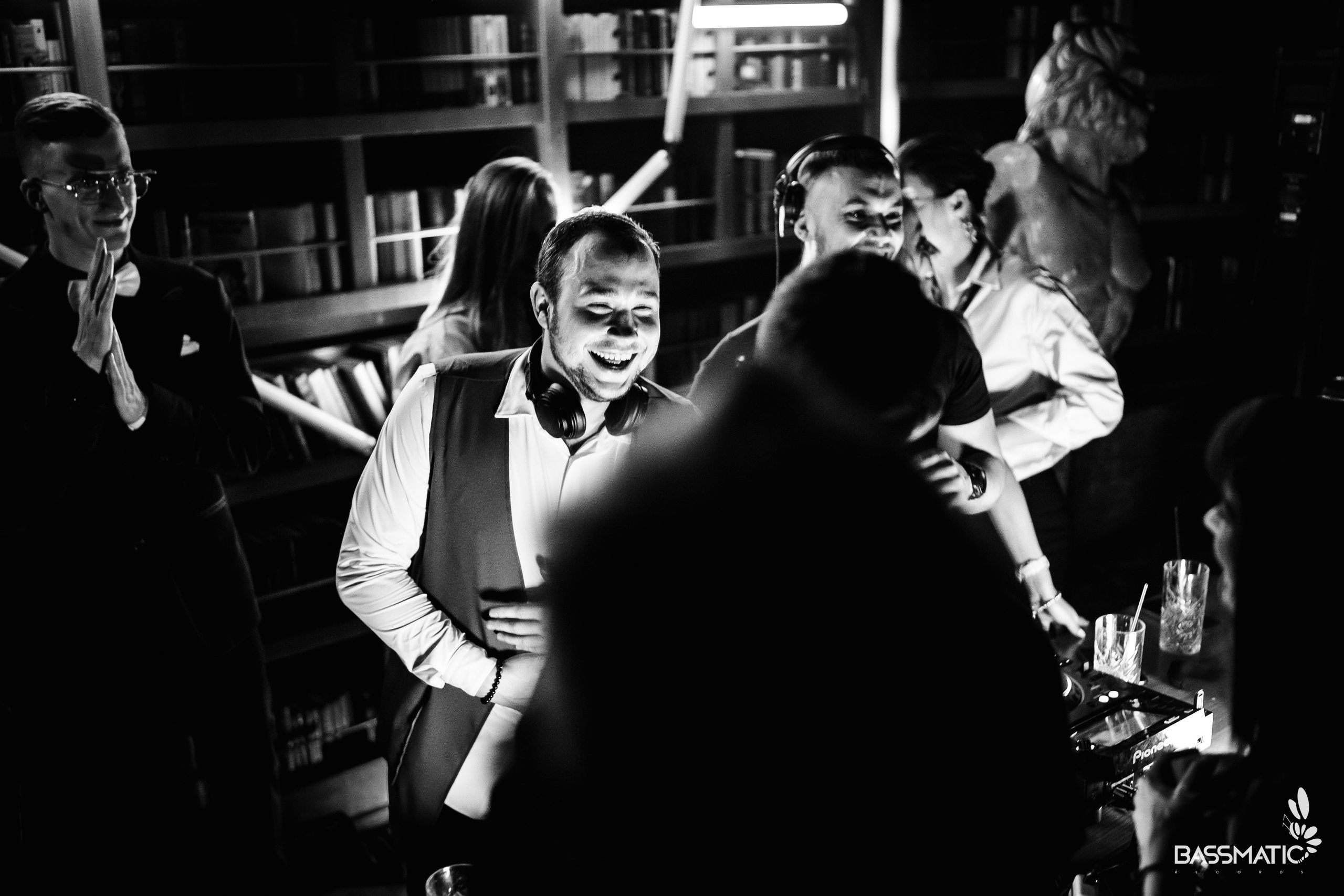 Bassmatic Records at Community. Club Reportage Photographer in Moscow