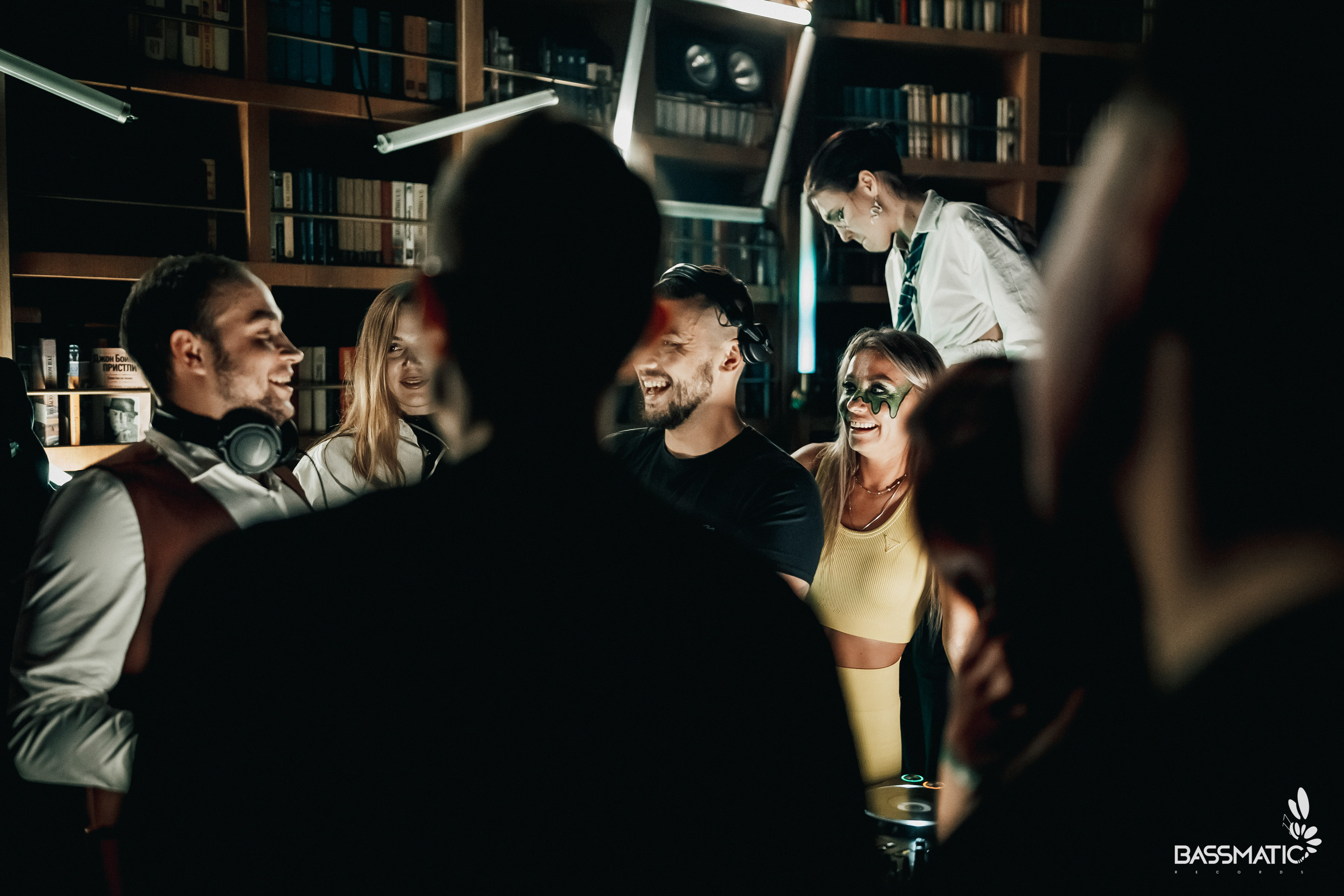 Bassmatic Records at Community. Club Reportage Photographer in Moscow
