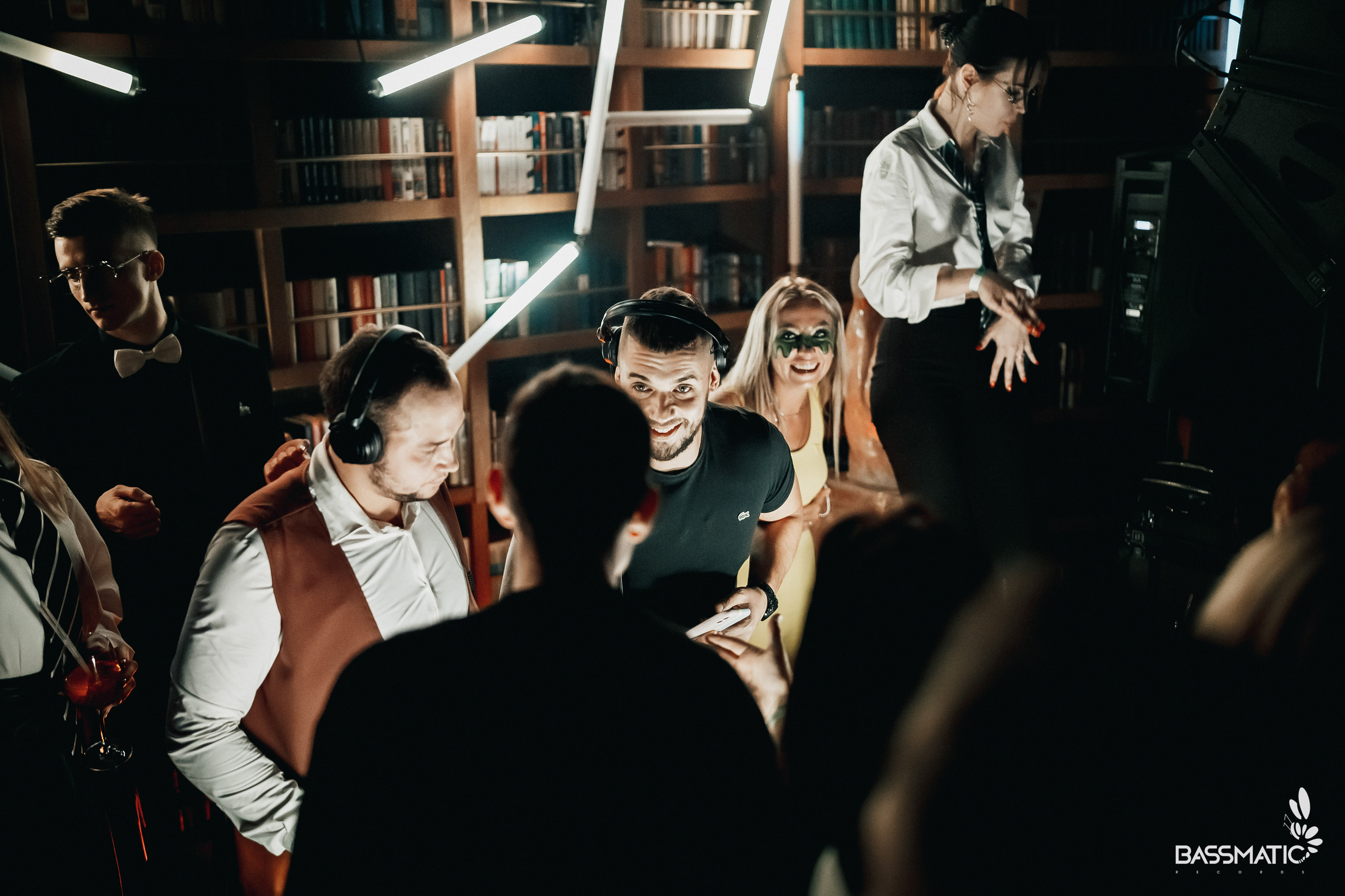 Bassmatic Records at Community. Club Reportage Photographer in Moscow