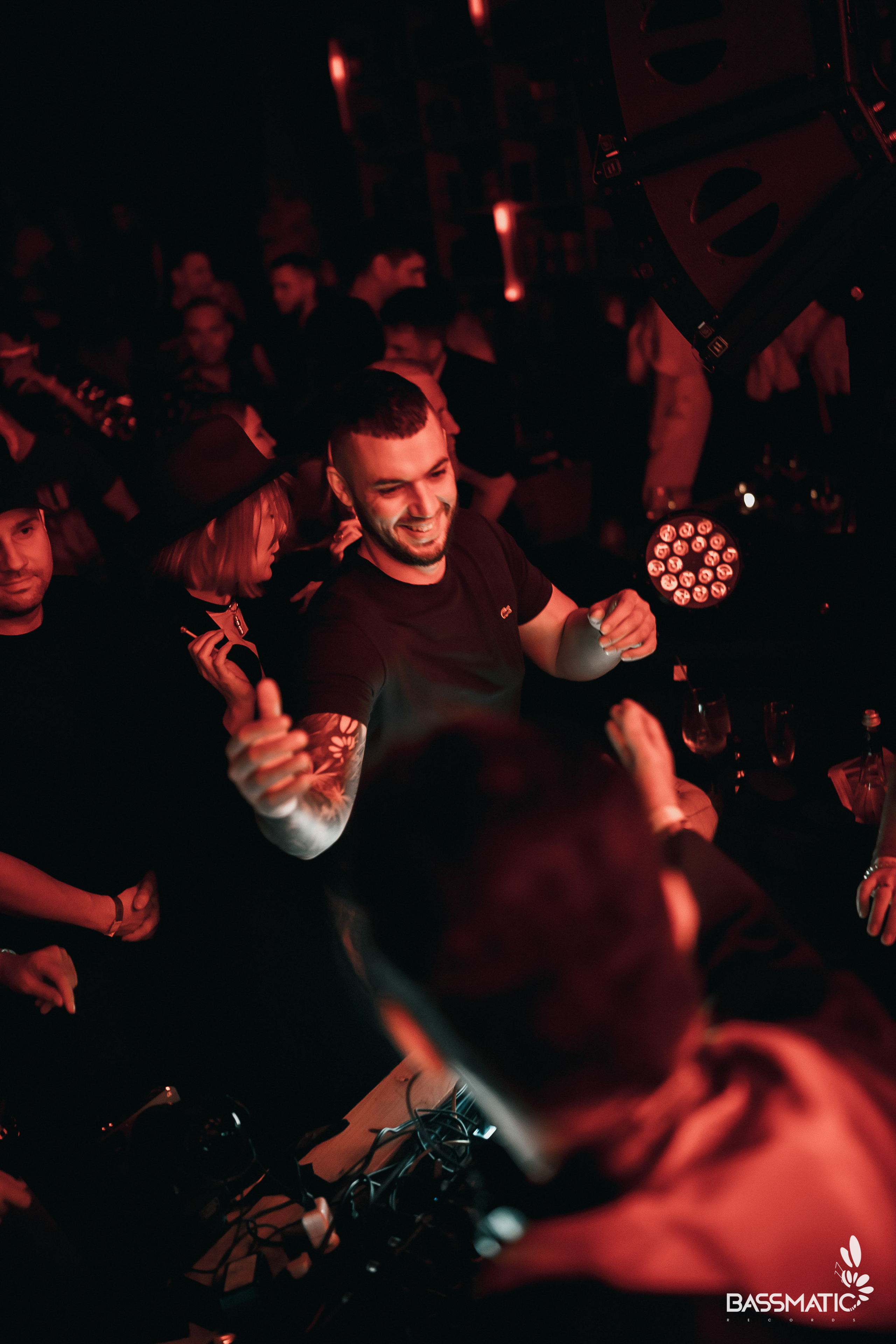 Bassmatic Records at Community. Club Reportage Photographer in Moscow