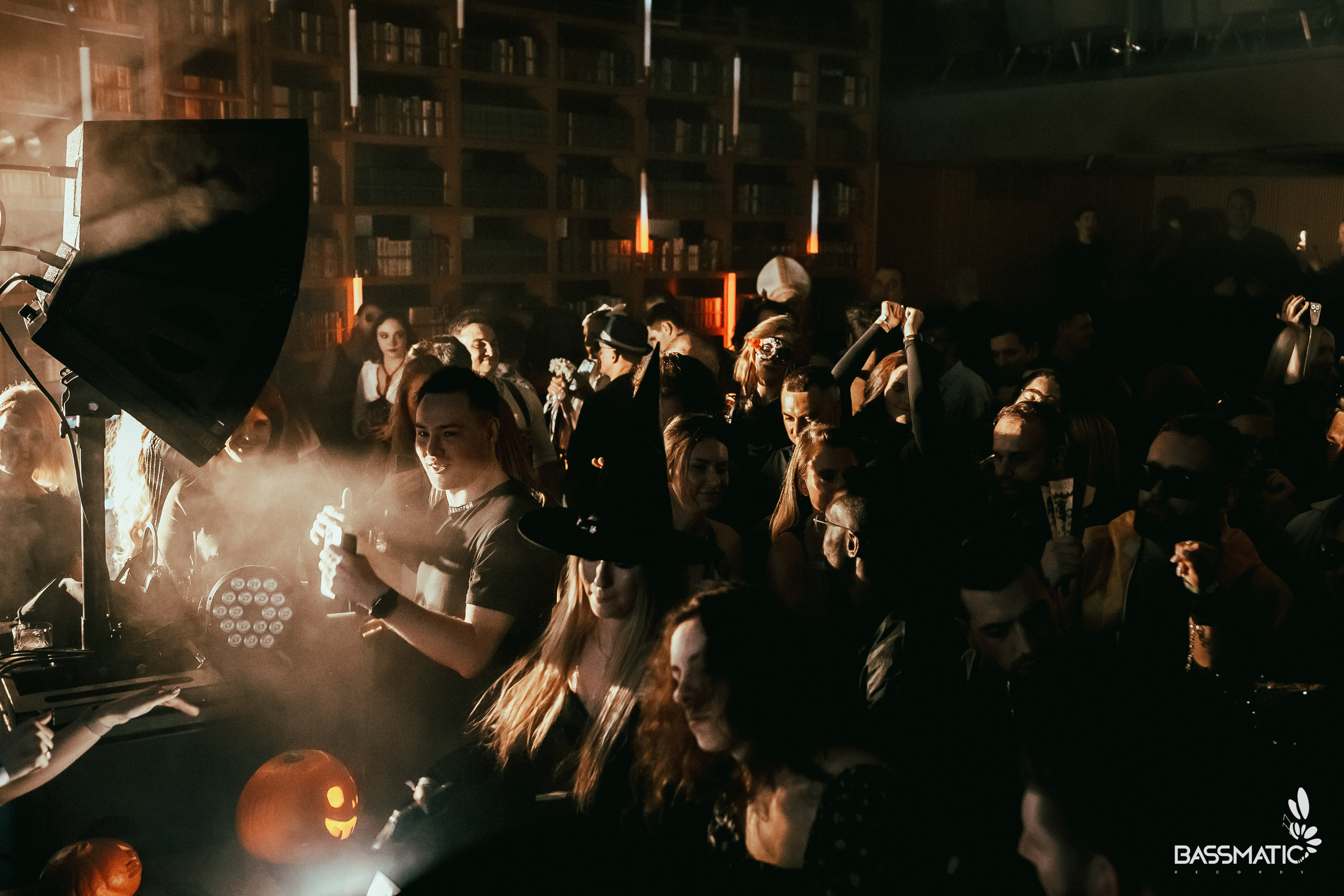 Bassmatic Records at Community. Club Reportage Photographer in Moscow