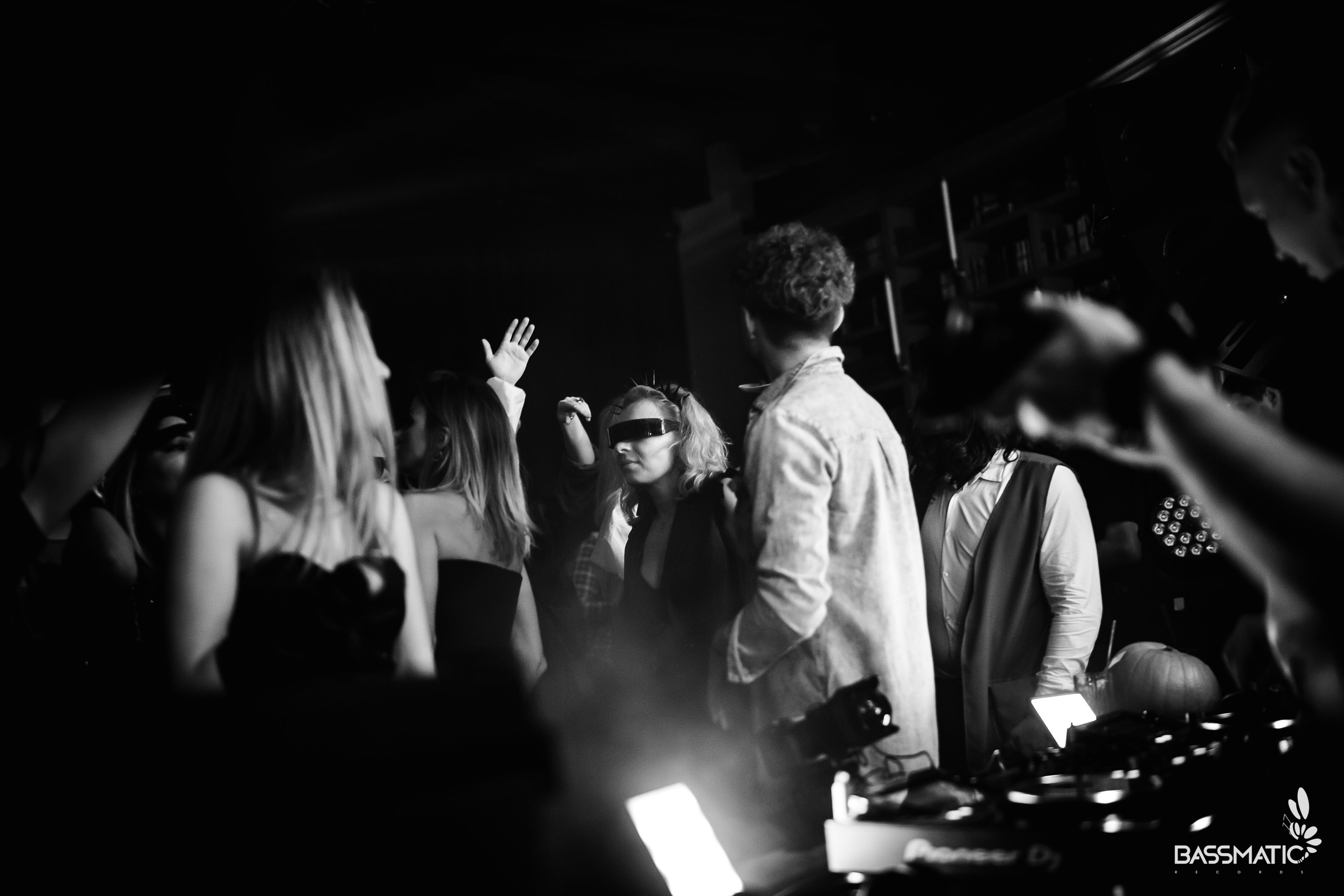 Bassmatic Records at Community. Club Reportage Photographer in Moscow