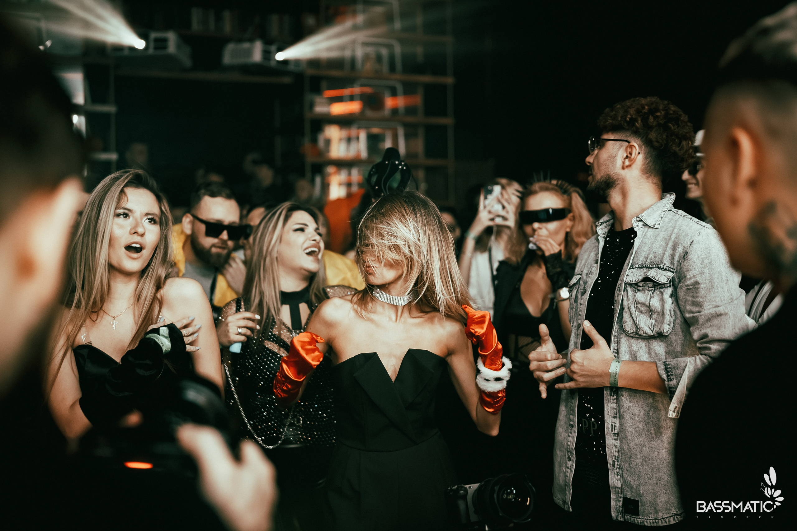 Bassmatic Records at Community. Club Reportage Photographer in Moscow