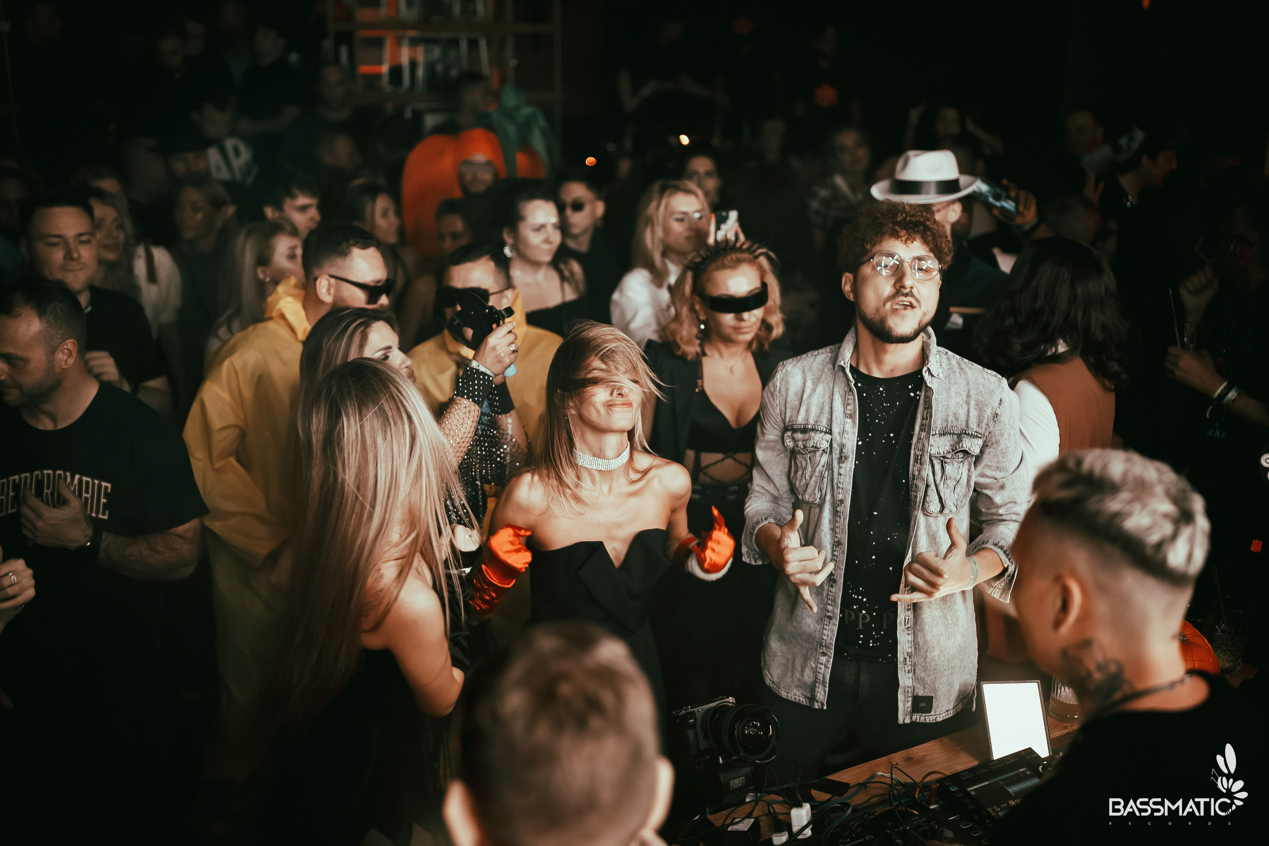 Bassmatic Records at Community. Club Reportage Photographer in Moscow