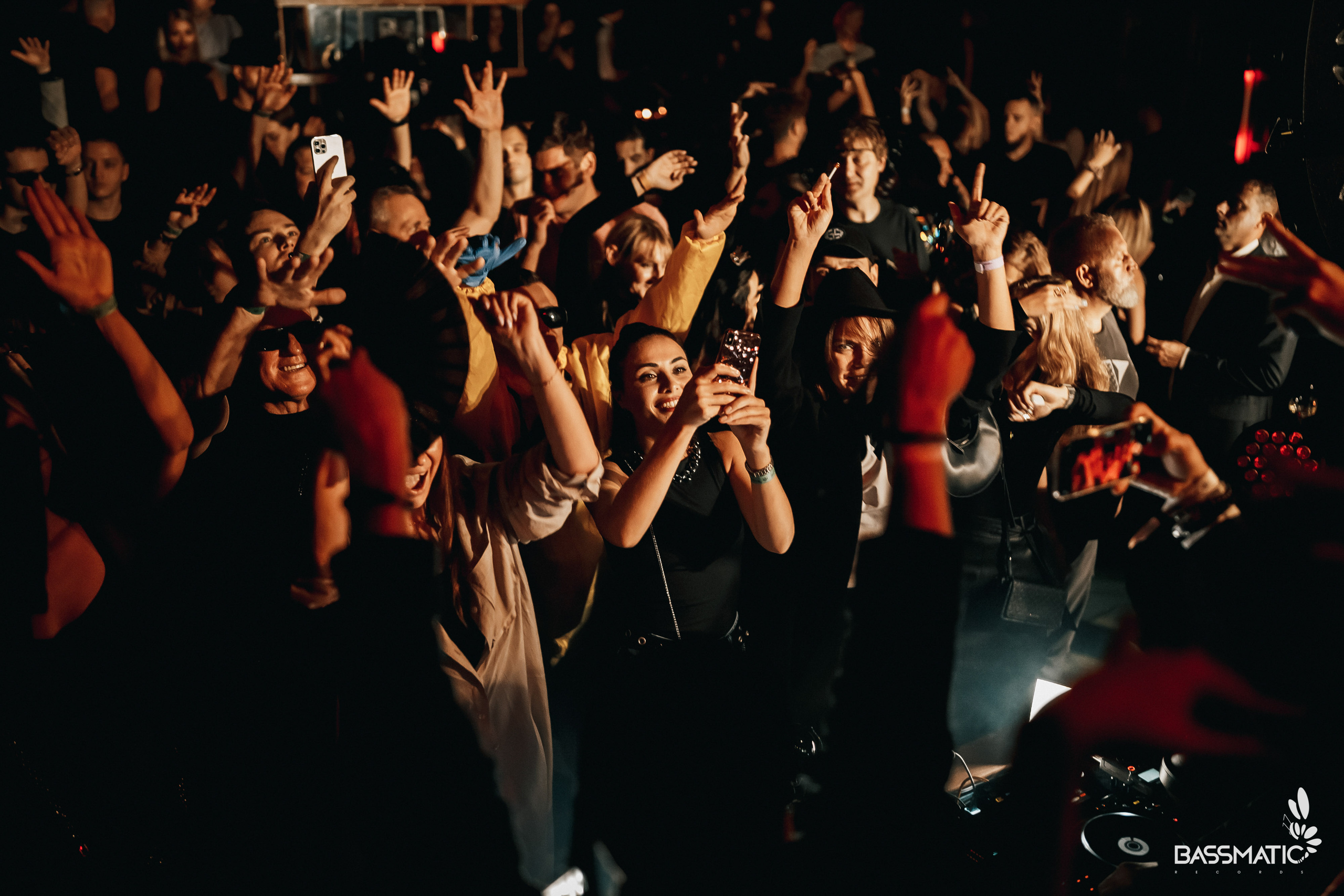 Bassmatic Records at Community. Club Reportage Photographer in Moscow