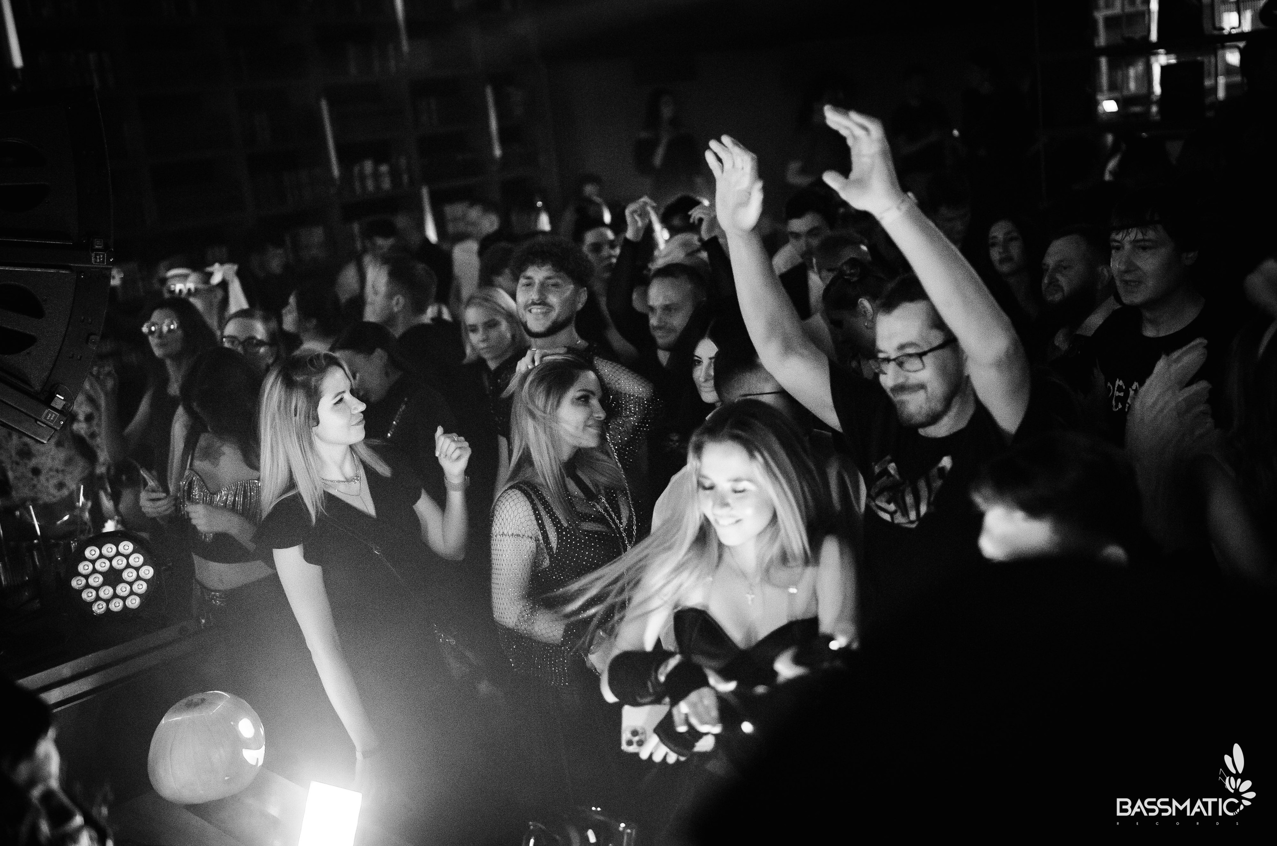 Bassmatic Records at Community. Club Reportage Photographer in Moscow